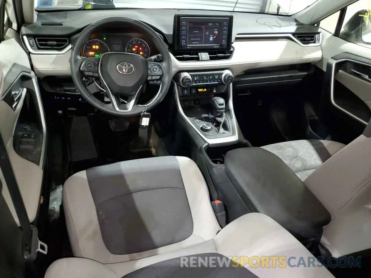 8 fotografías del automóvil dañado JTMRWRFV2ND155680 TOYOTA RAV4 2022