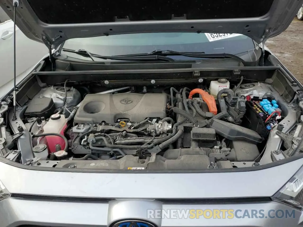 11 fotografías del automóvil dañado JTMRWRFV4ND159455 TOYOTA RAV4 2022