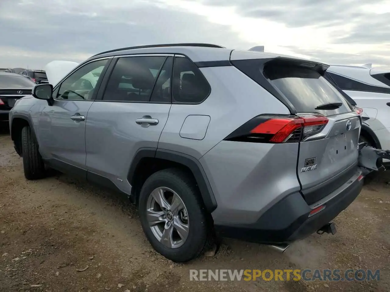 2 fotografías del automóvil dañado JTMRWRFV4ND159455 TOYOTA RAV4 2022