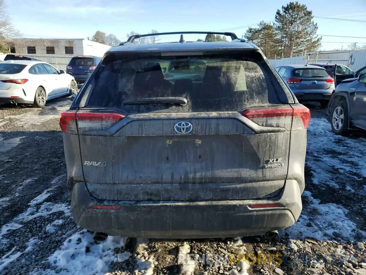 6 fotografías del automóvil dañado JTMRWRFV4ND163134 TOYOTA RAV4 2022