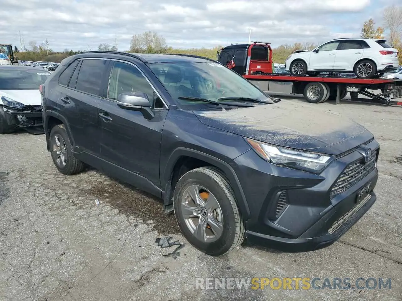 4 fotografías del automóvil dañado JTMRWRFV9ND147656 TOYOTA RAV4 2022