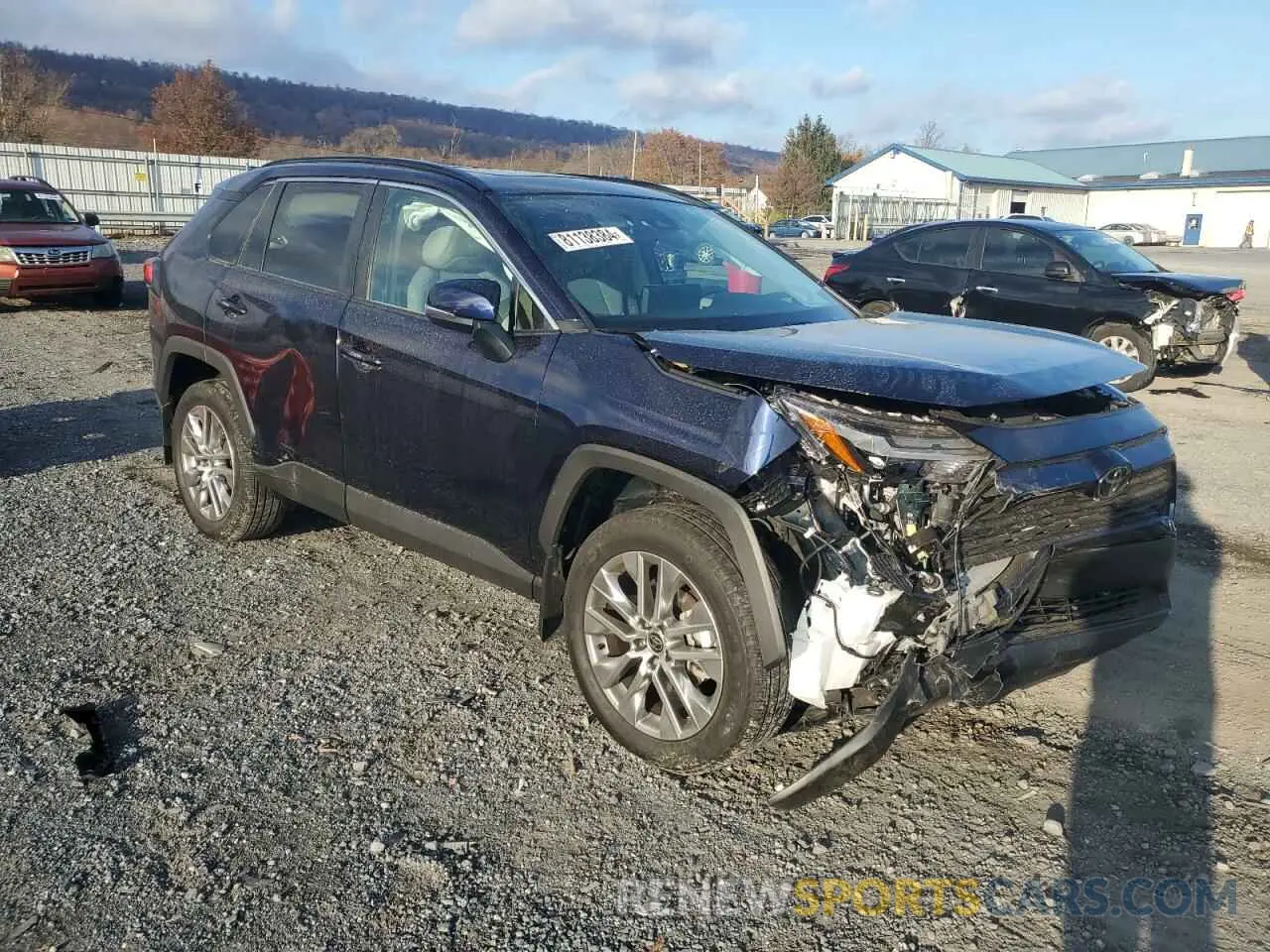 4 fotografías del automóvil dañado 2T3A1RFV1PW341678 TOYOTA RAV4 2023