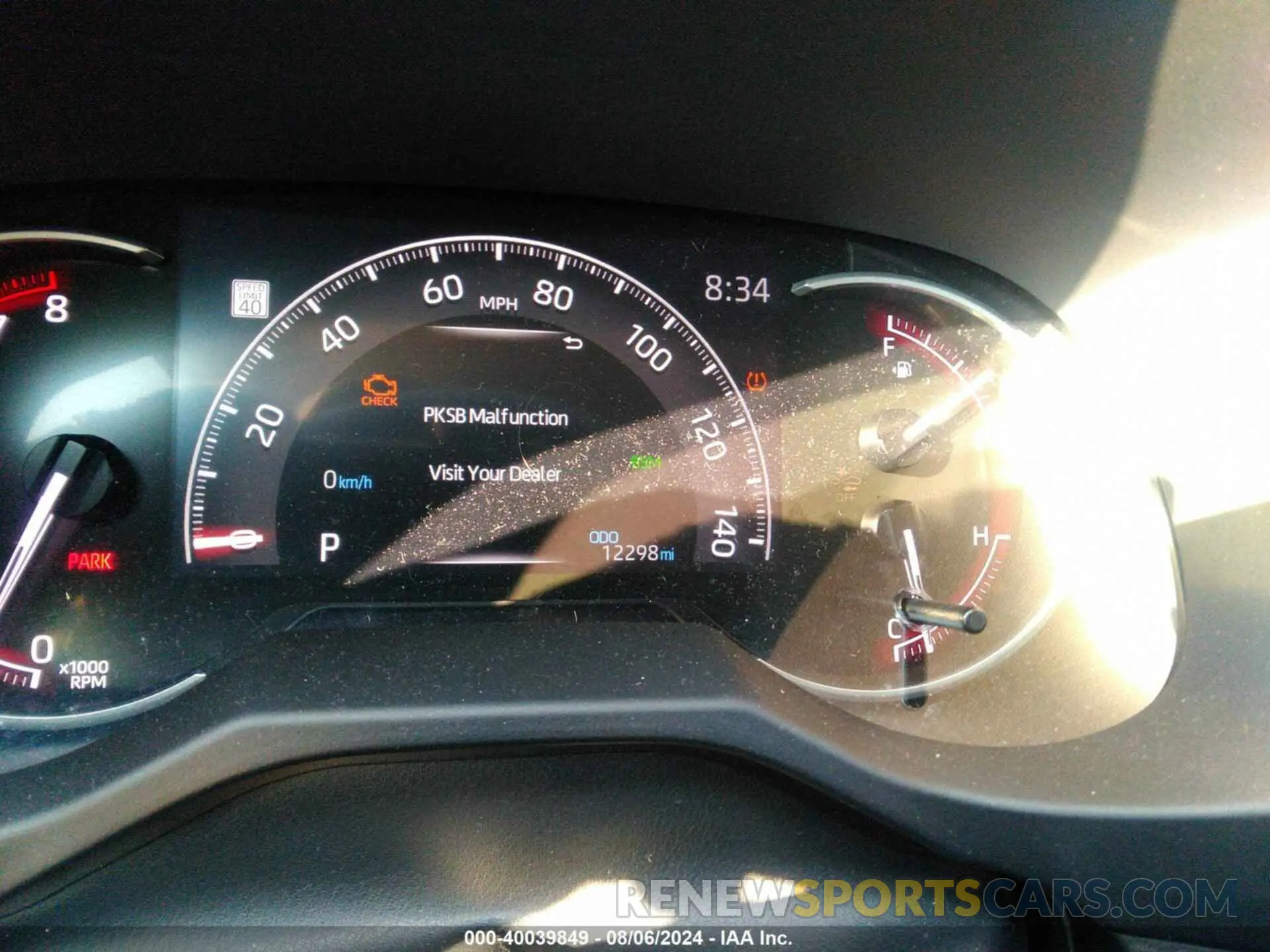15 fotografías del automóvil dañado 2T3A1RFV3PC392486 TOYOTA RAV4 2023
