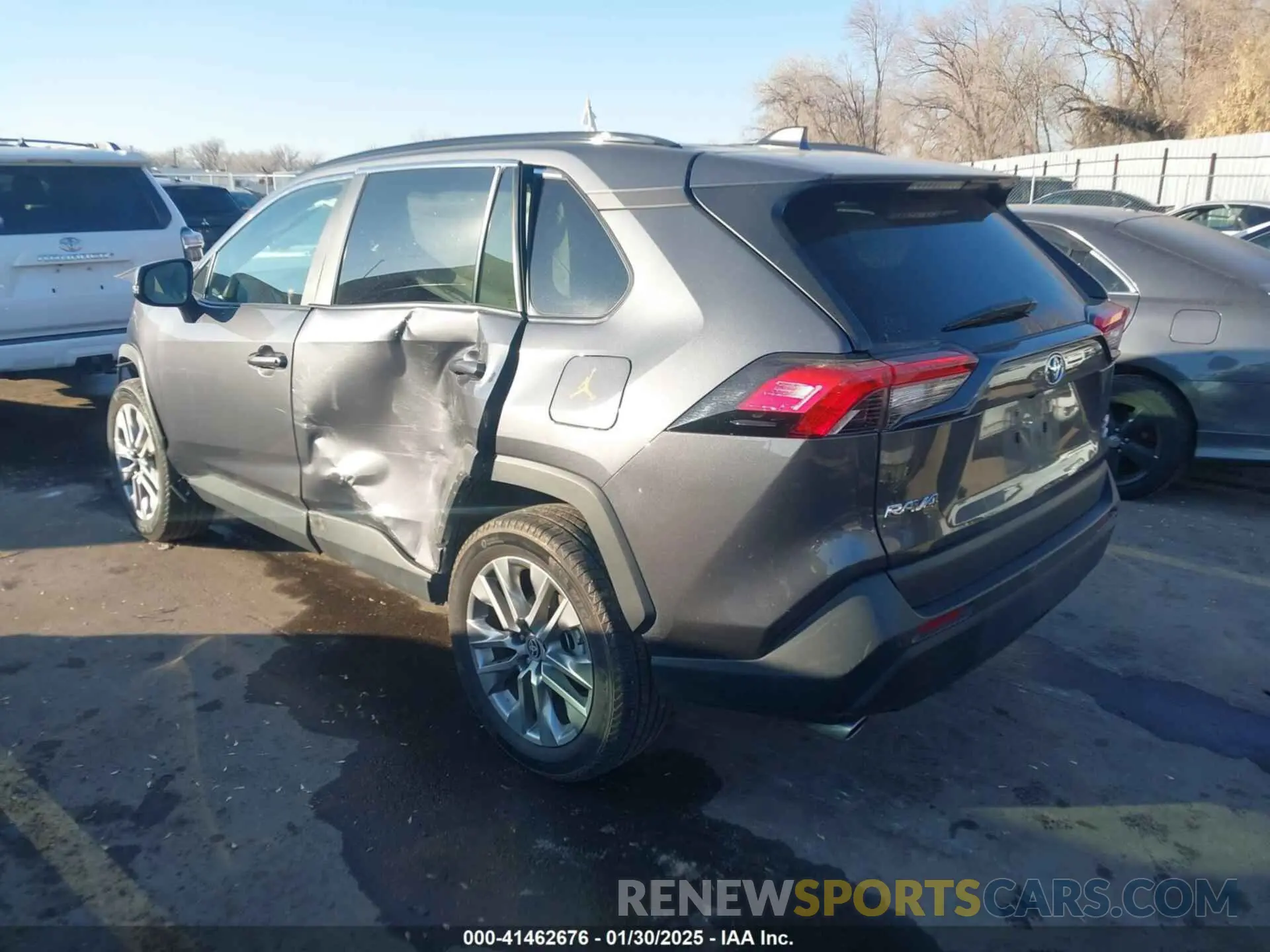 3 fotografías del automóvil dañado 2T3A1RFV4PW395136 TOYOTA RAV4 2023