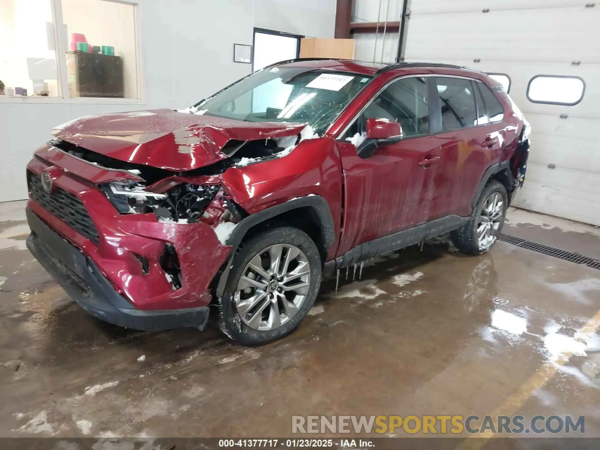 2 fotografías del automóvil dañado 2T3A1RFV5PW399342 TOYOTA RAV4 2023