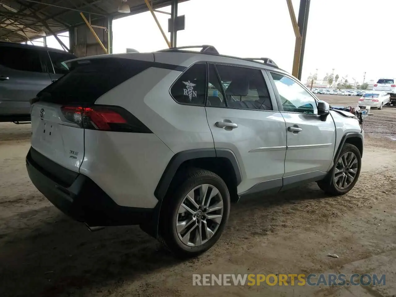 3 fotografías del automóvil dañado 2T3A1RFV6PW350523 TOYOTA RAV4 2023
