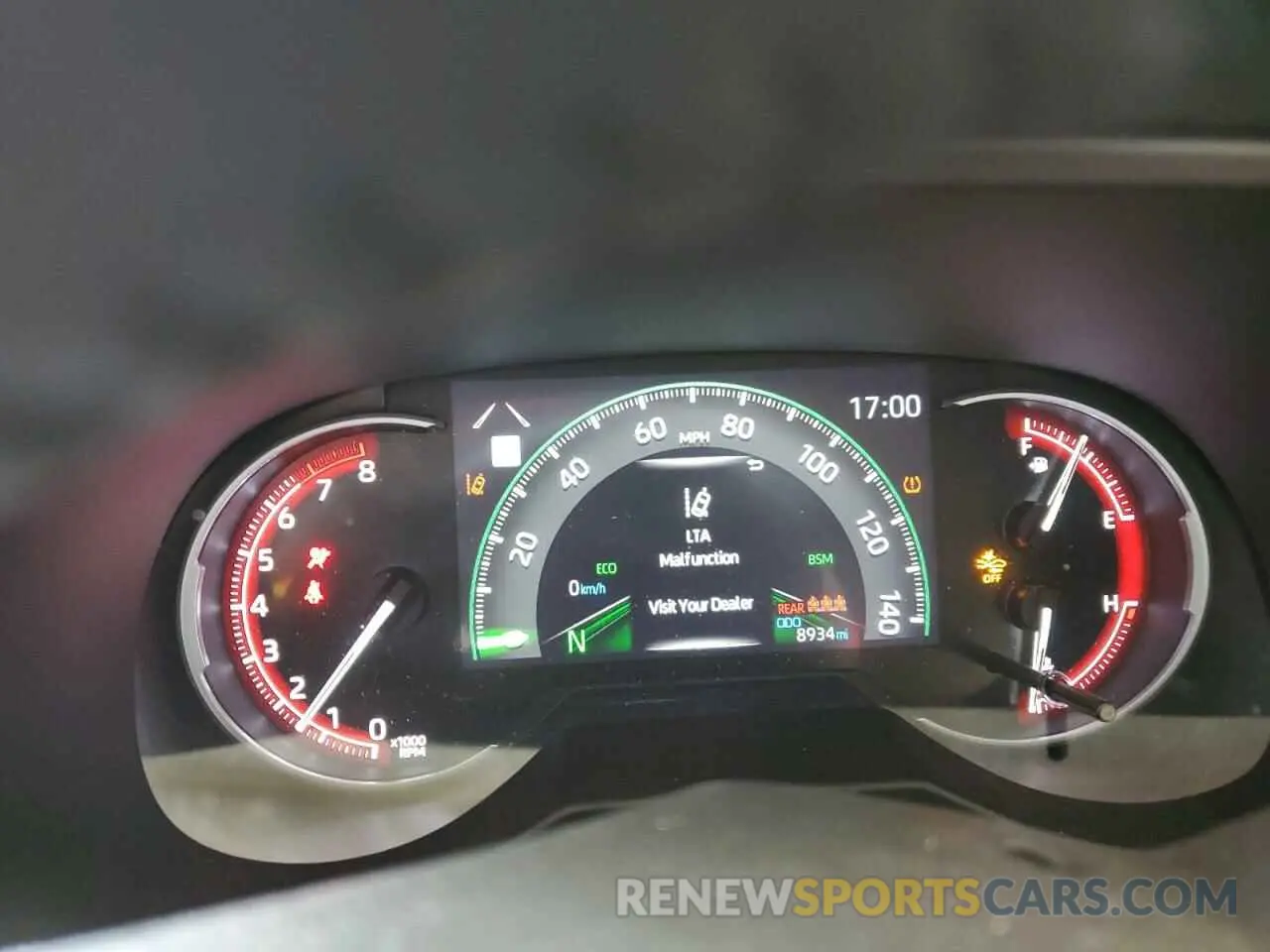 9 fotografías del automóvil dañado 2T3A1RFV6PW350523 TOYOTA RAV4 2023