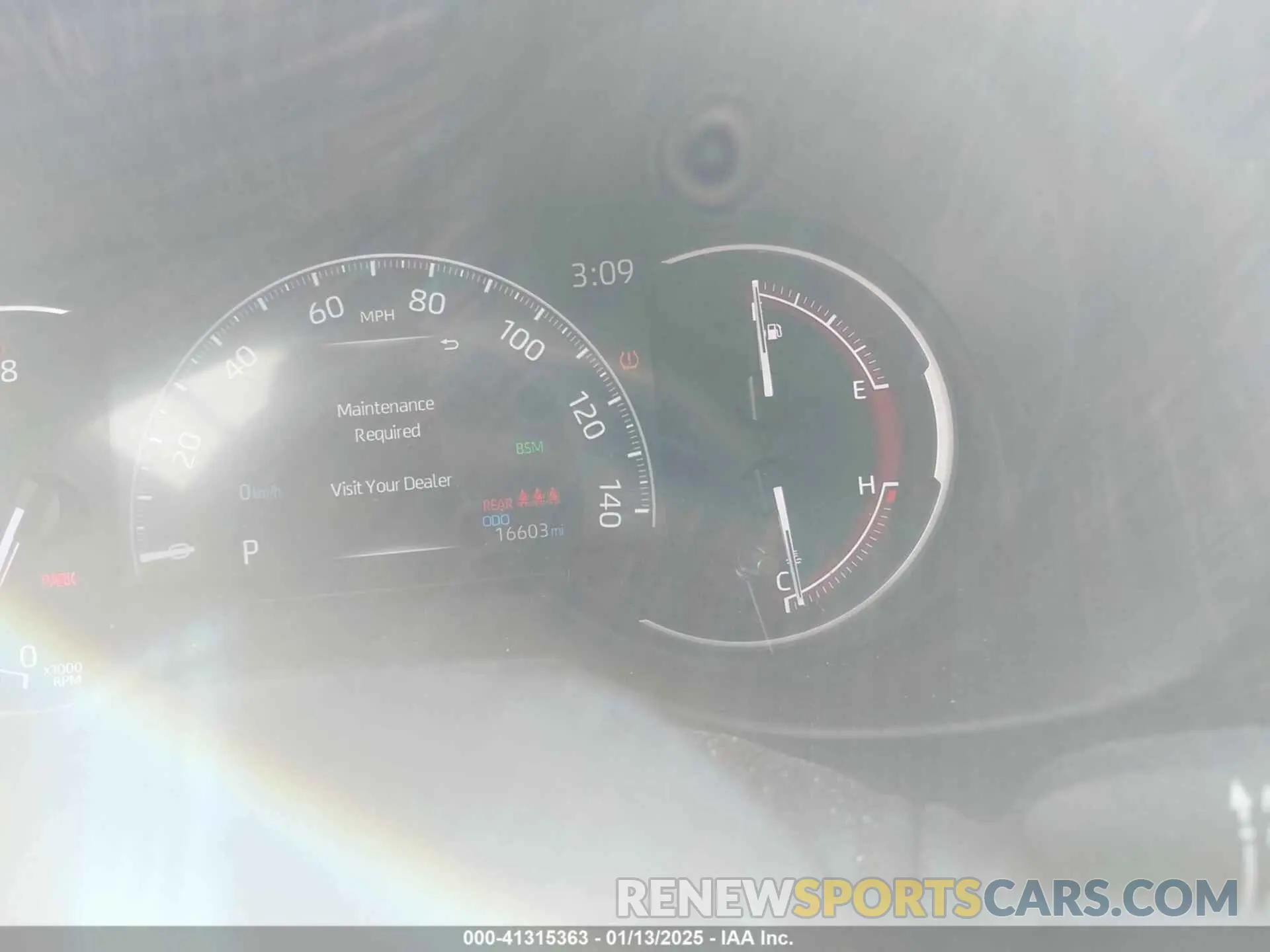 7 fotografías del automóvil dañado 2T3A1RFV6PW377091 TOYOTA RAV4 2023