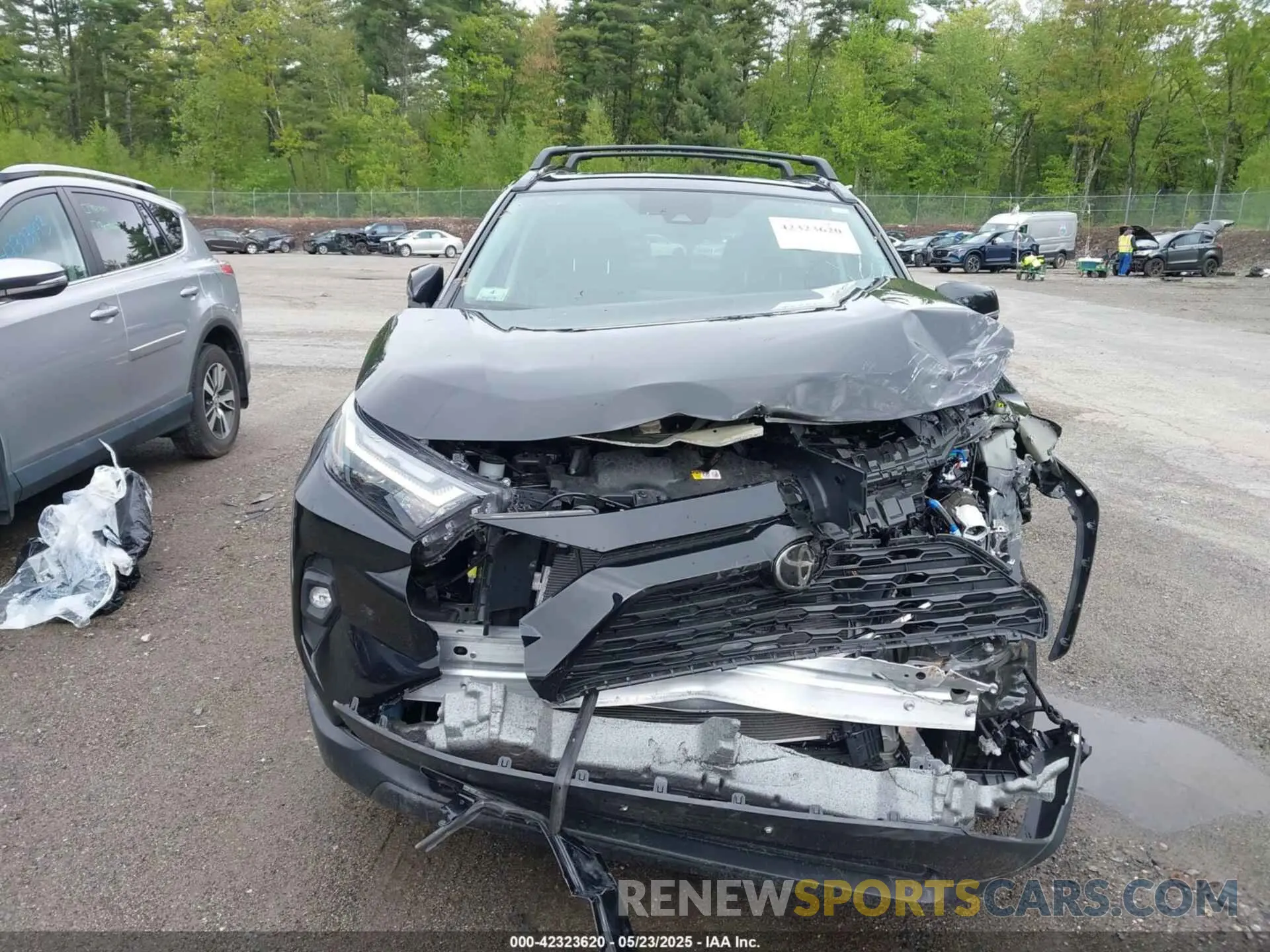 12 fotografías del automóvil dañado 2T3A1RFV7PC345557 TOYOTA RAV4 2023