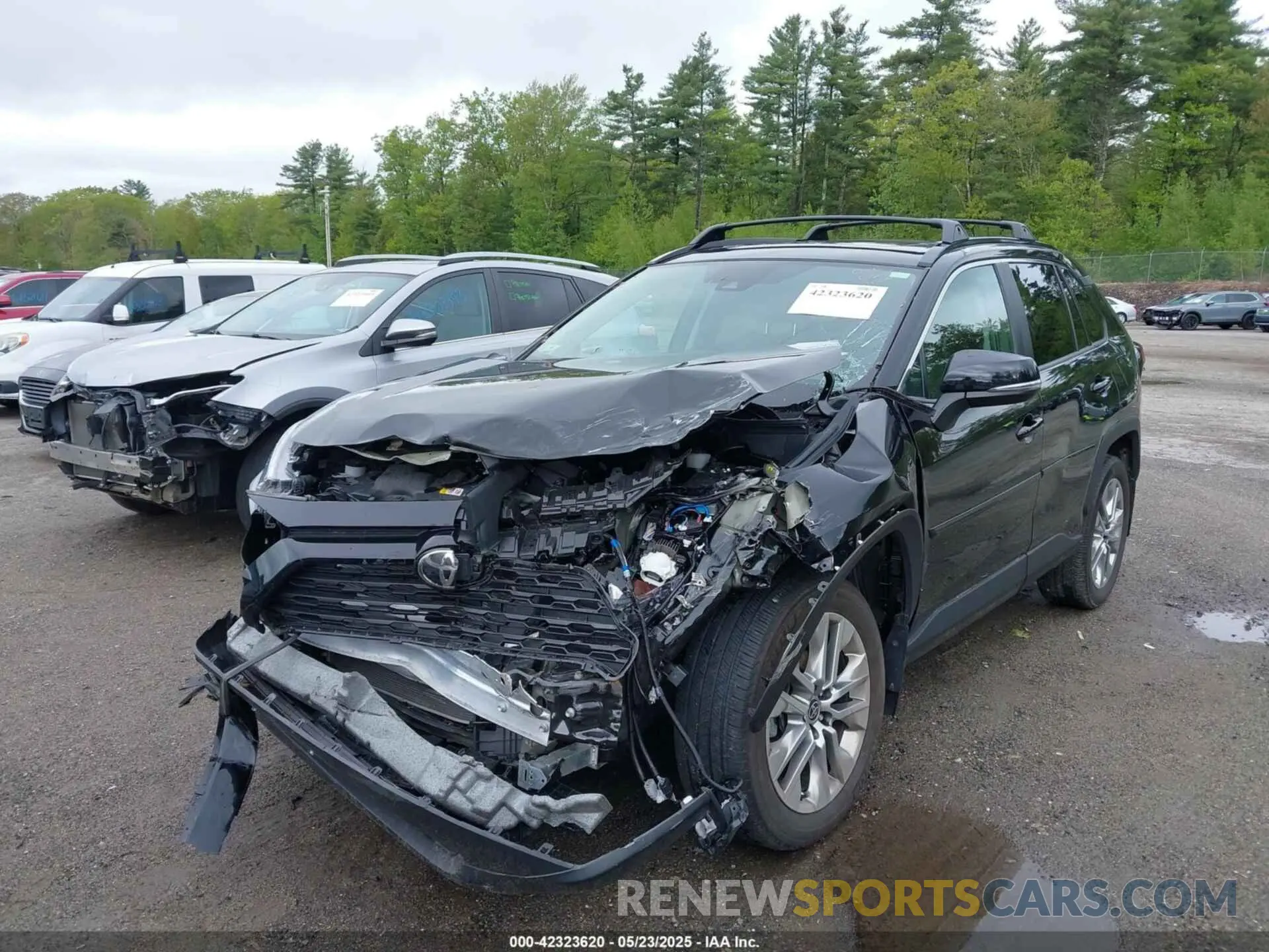 2 fotografías del automóvil dañado 2T3A1RFV7PC345557 TOYOTA RAV4 2023