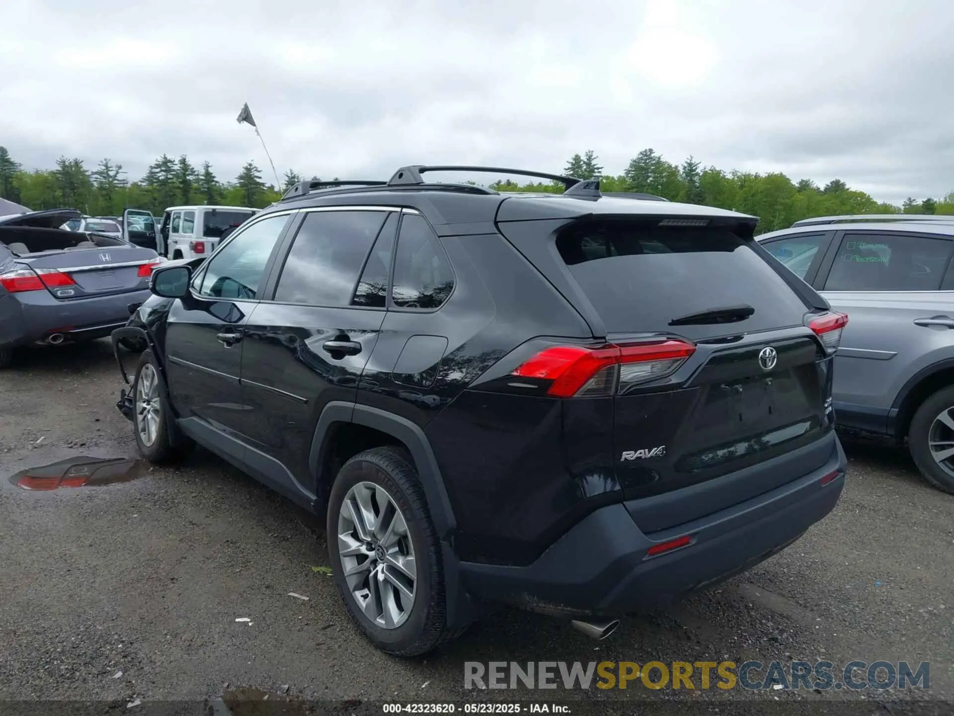 3 fotografías del automóvil dañado 2T3A1RFV7PC345557 TOYOTA RAV4 2023
