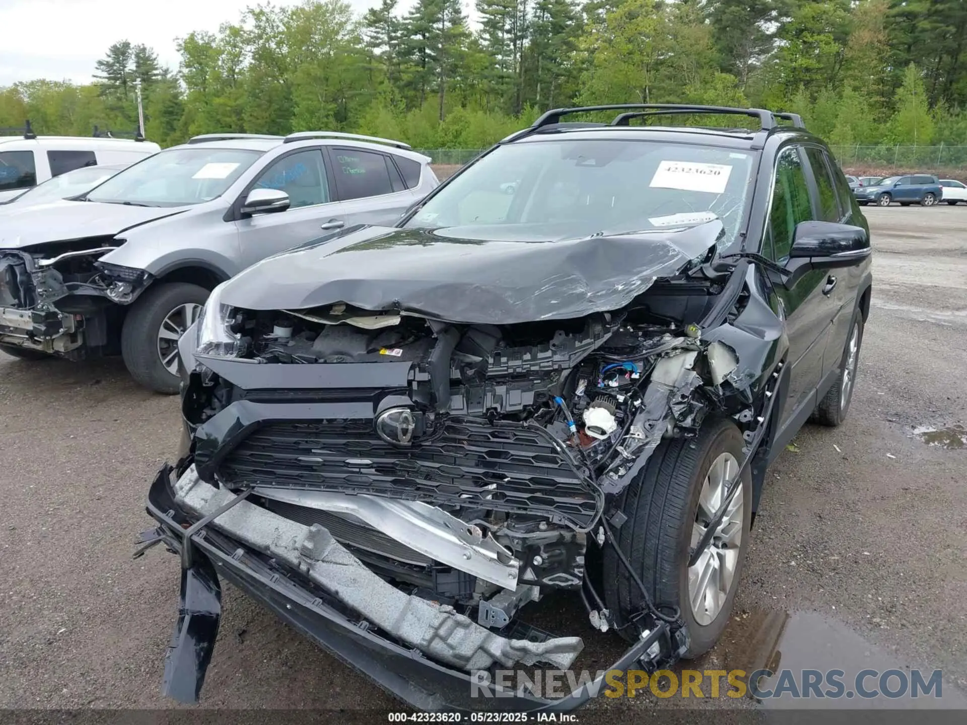 6 fotografías del automóvil dañado 2T3A1RFV7PC345557 TOYOTA RAV4 2023