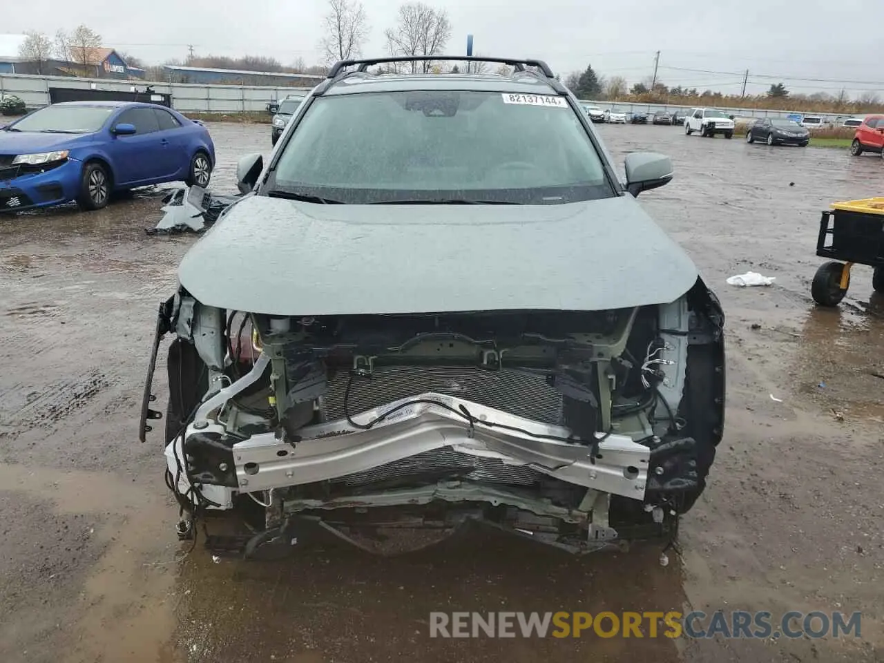 5 fotografías del automóvil dañado 2T3A1RFV7PW362275 TOYOTA RAV4 2023