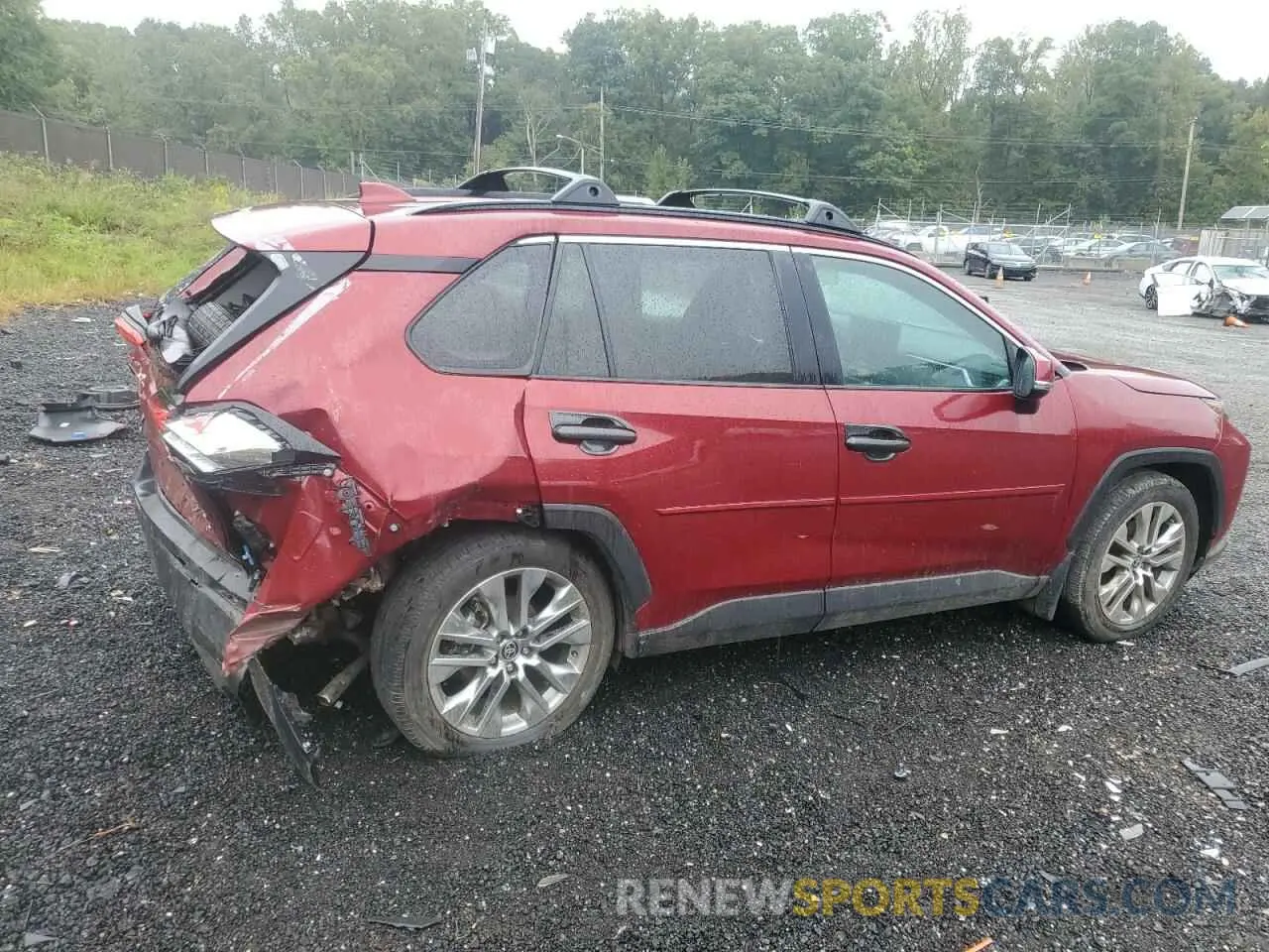 3 fotografías del automóvil dañado 2T3A1RFV7PW369727 TOYOTA RAV4 2023