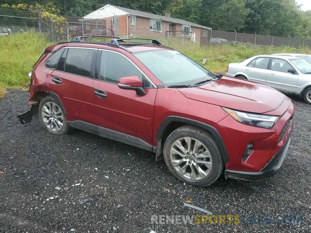4 fotografías del automóvil dañado 2T3A1RFV7PW369727 TOYOTA RAV4 2023