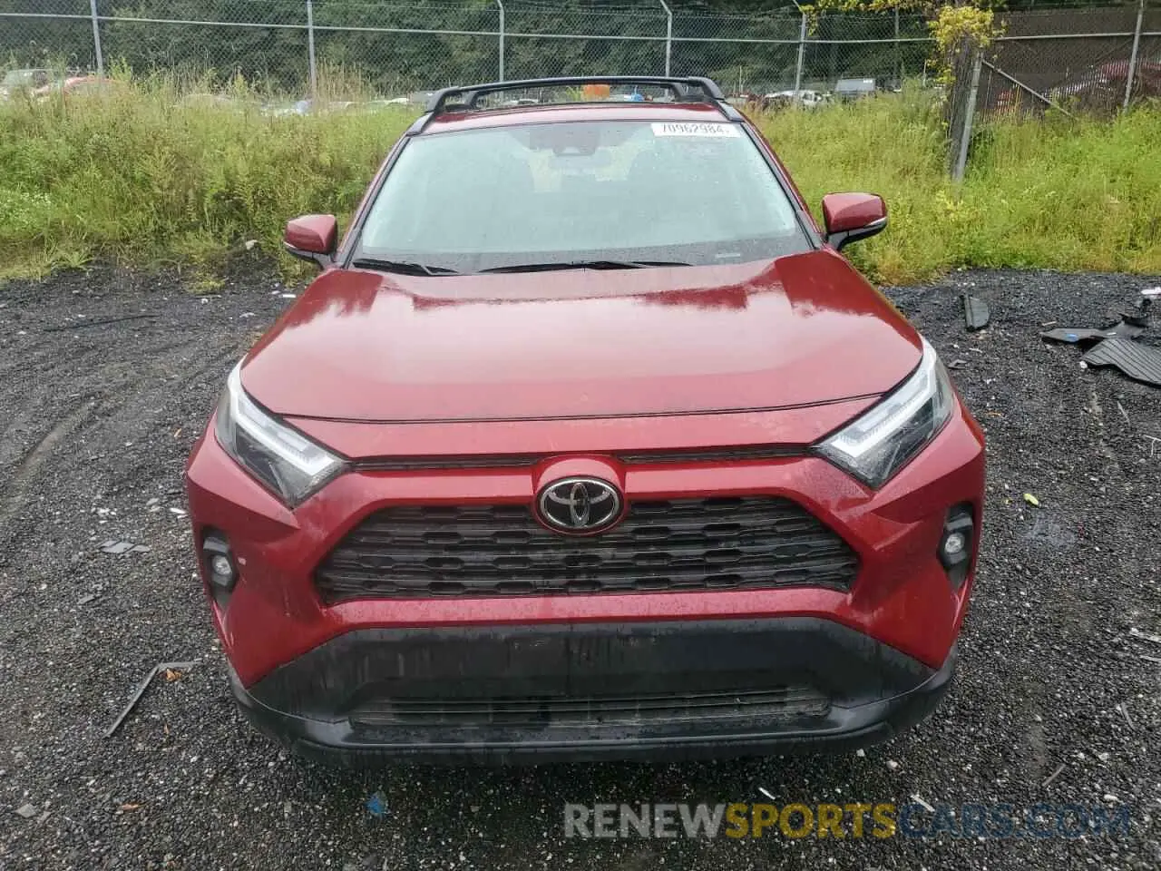 5 fotografías del automóvil dañado 2T3A1RFV7PW369727 TOYOTA RAV4 2023