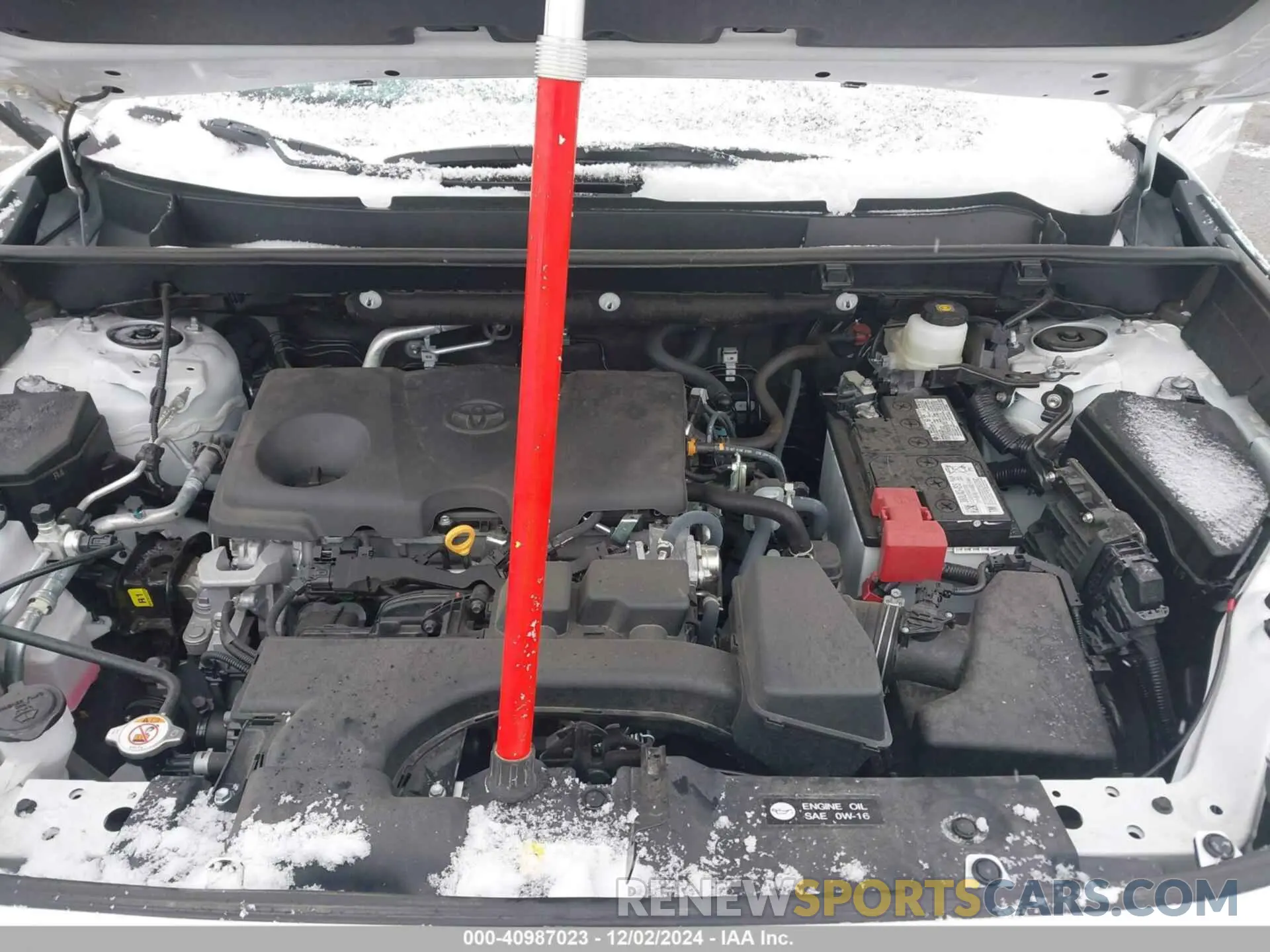10 fotografías del automóvil dañado 2T3A1RFV7PW390271 TOYOTA RAV4 2023