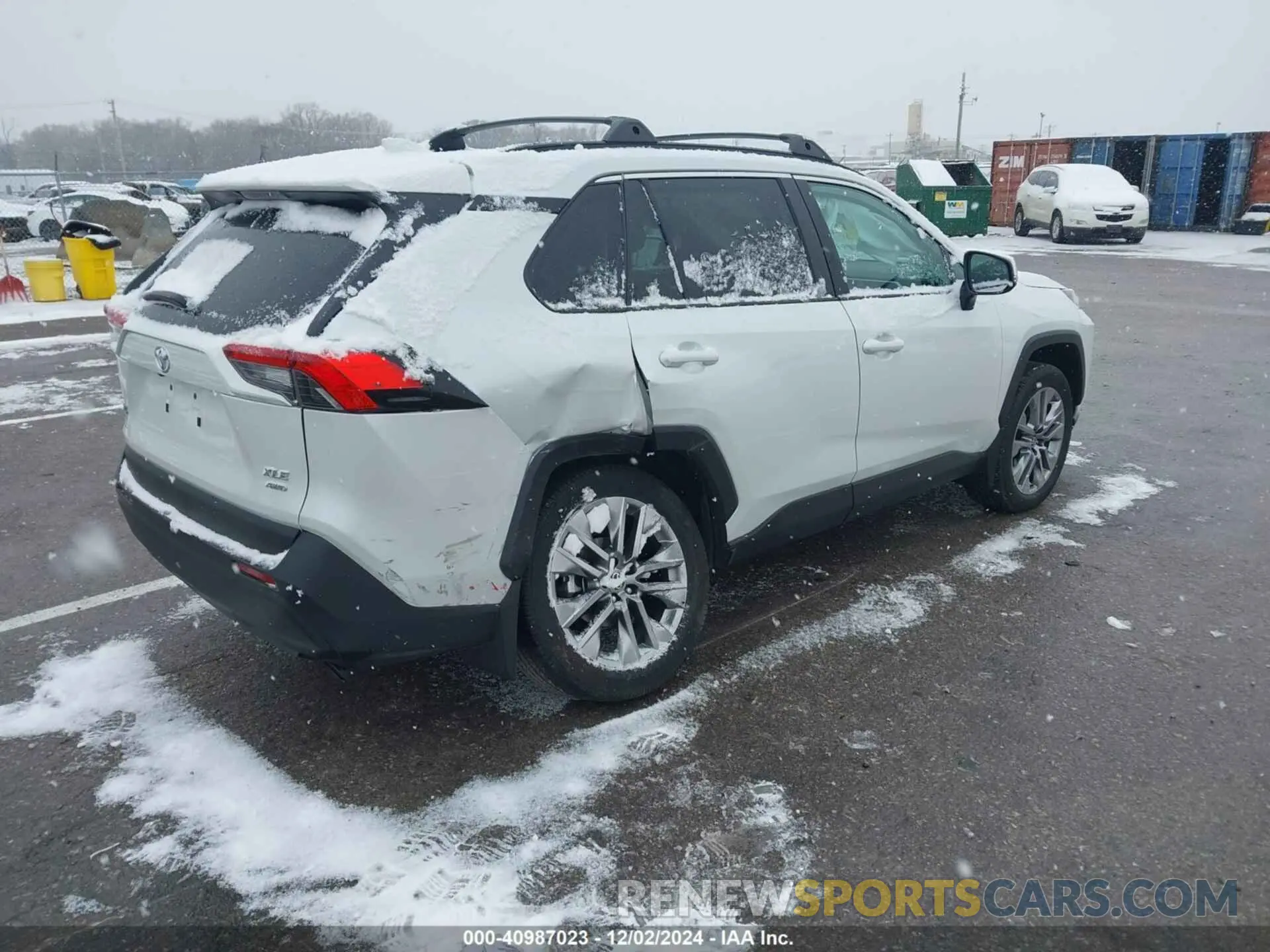 4 fotografías del automóvil dañado 2T3A1RFV7PW390271 TOYOTA RAV4 2023