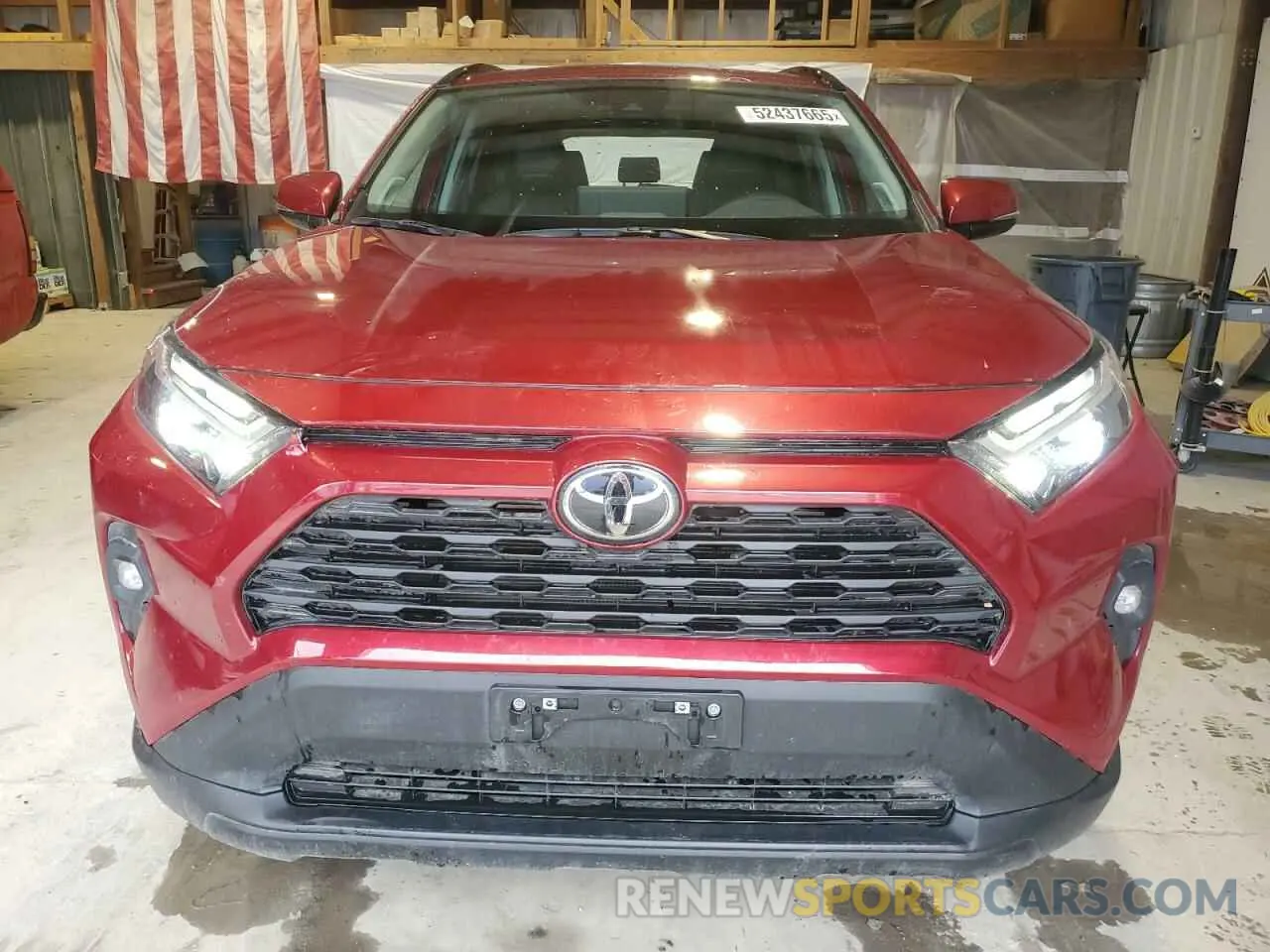 5 fotografías del automóvil dañado 2T3A1RFVXPW345325 TOYOTA RAV4 2023
