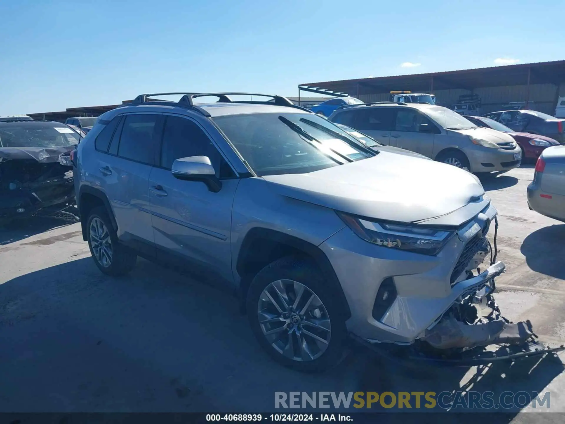 1 fotografías del automóvil dañado 2T3A1RFVXPW361055 TOYOTA RAV4 2023