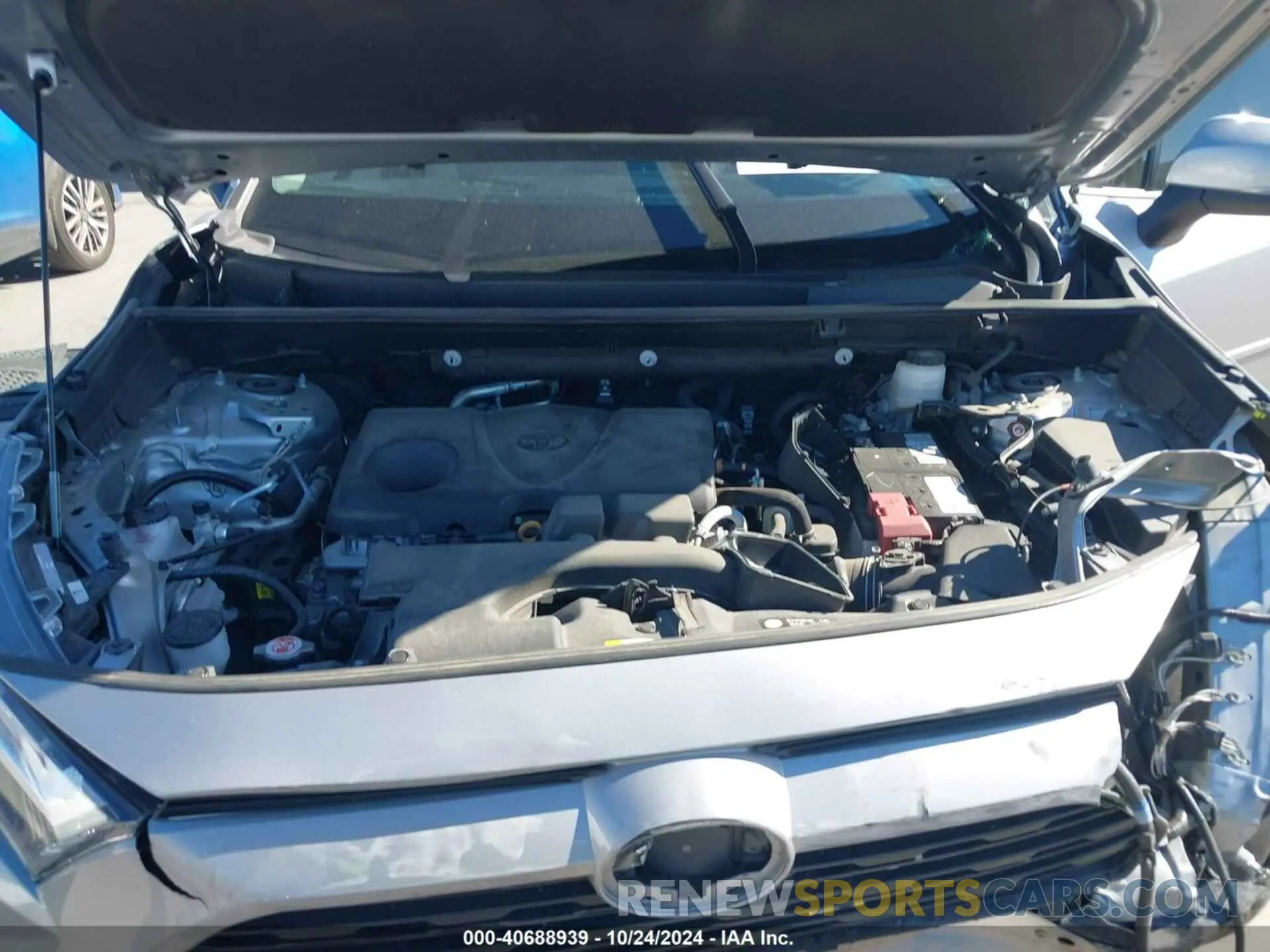 10 fotografías del automóvil dañado 2T3A1RFVXPW361055 TOYOTA RAV4 2023