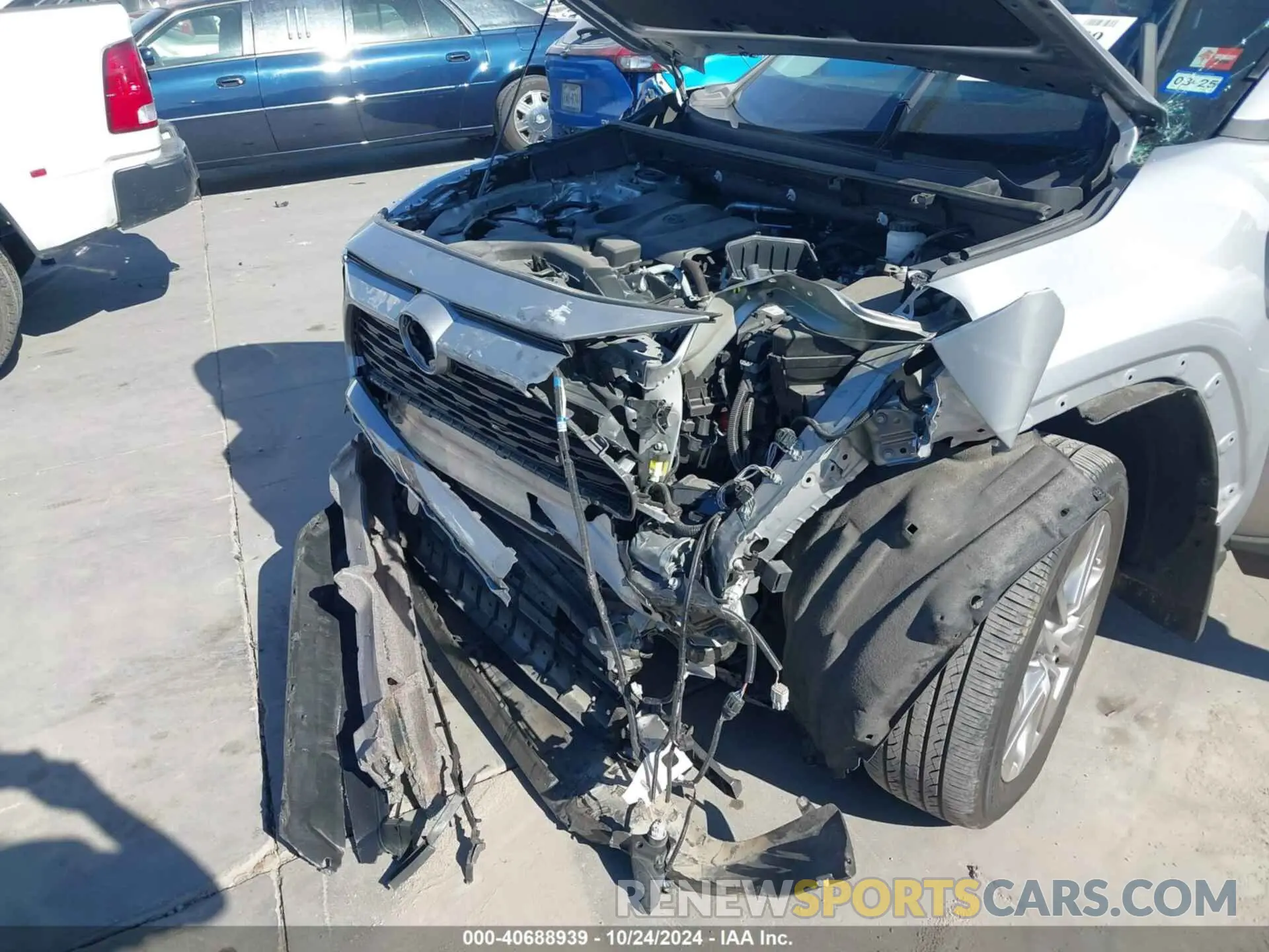 6 fotografías del automóvil dañado 2T3A1RFVXPW361055 TOYOTA RAV4 2023
