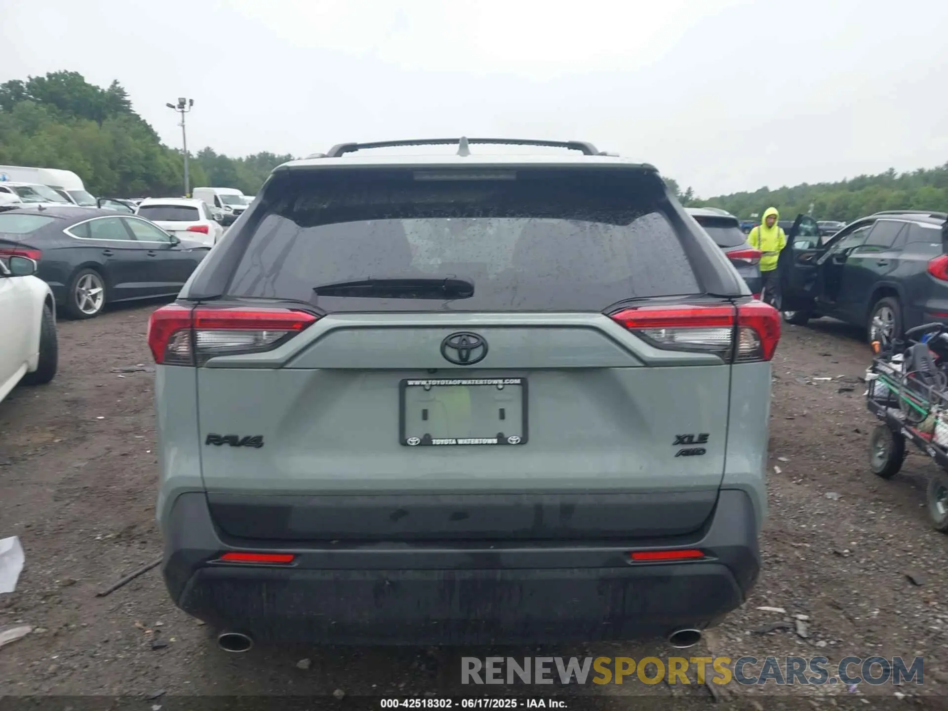 17 fotografías del automóvil dañado 2T3A1RFVXPW364683 TOYOTA RAV4 2023
