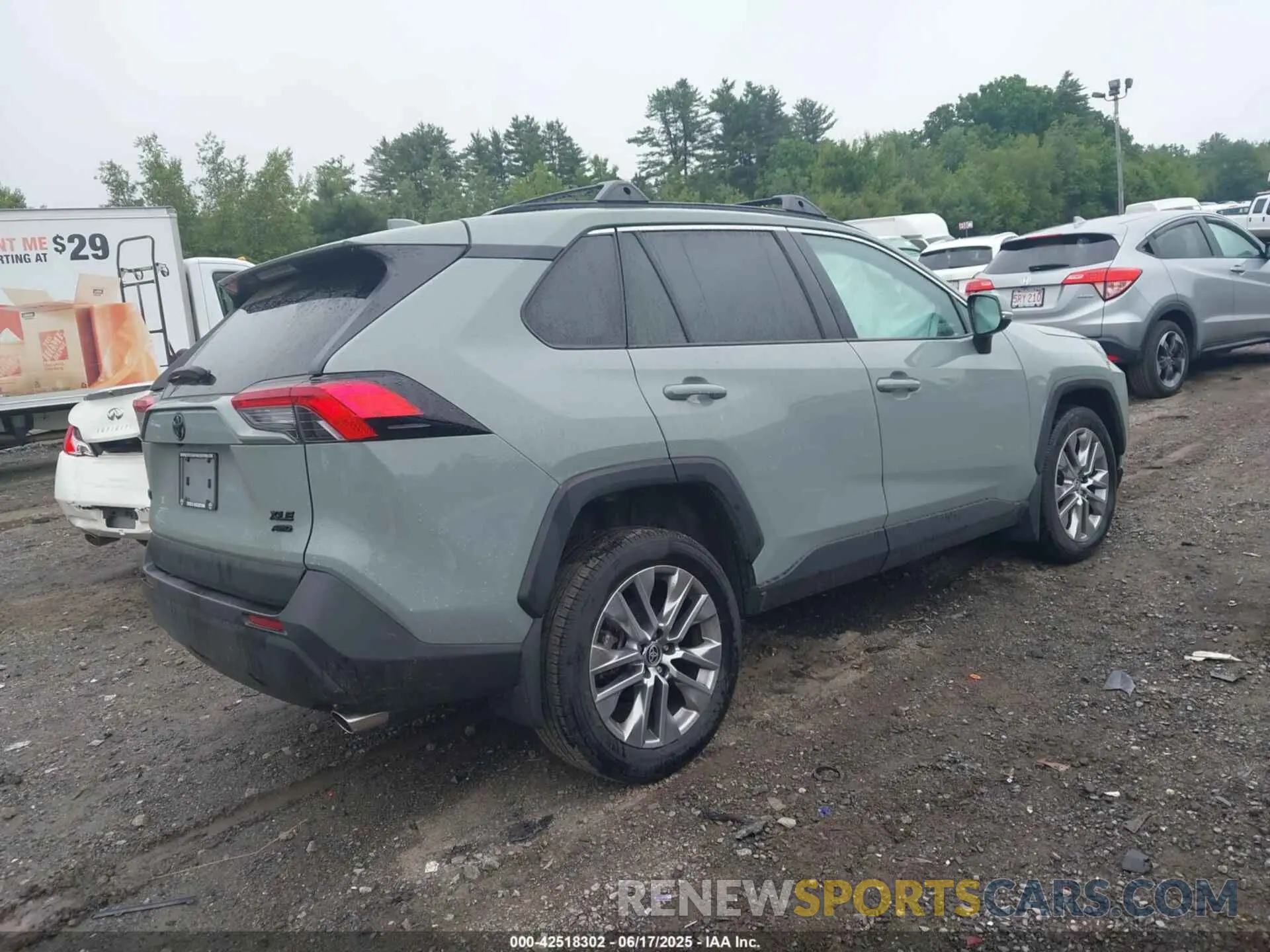 4 fotografías del automóvil dañado 2T3A1RFVXPW364683 TOYOTA RAV4 2023