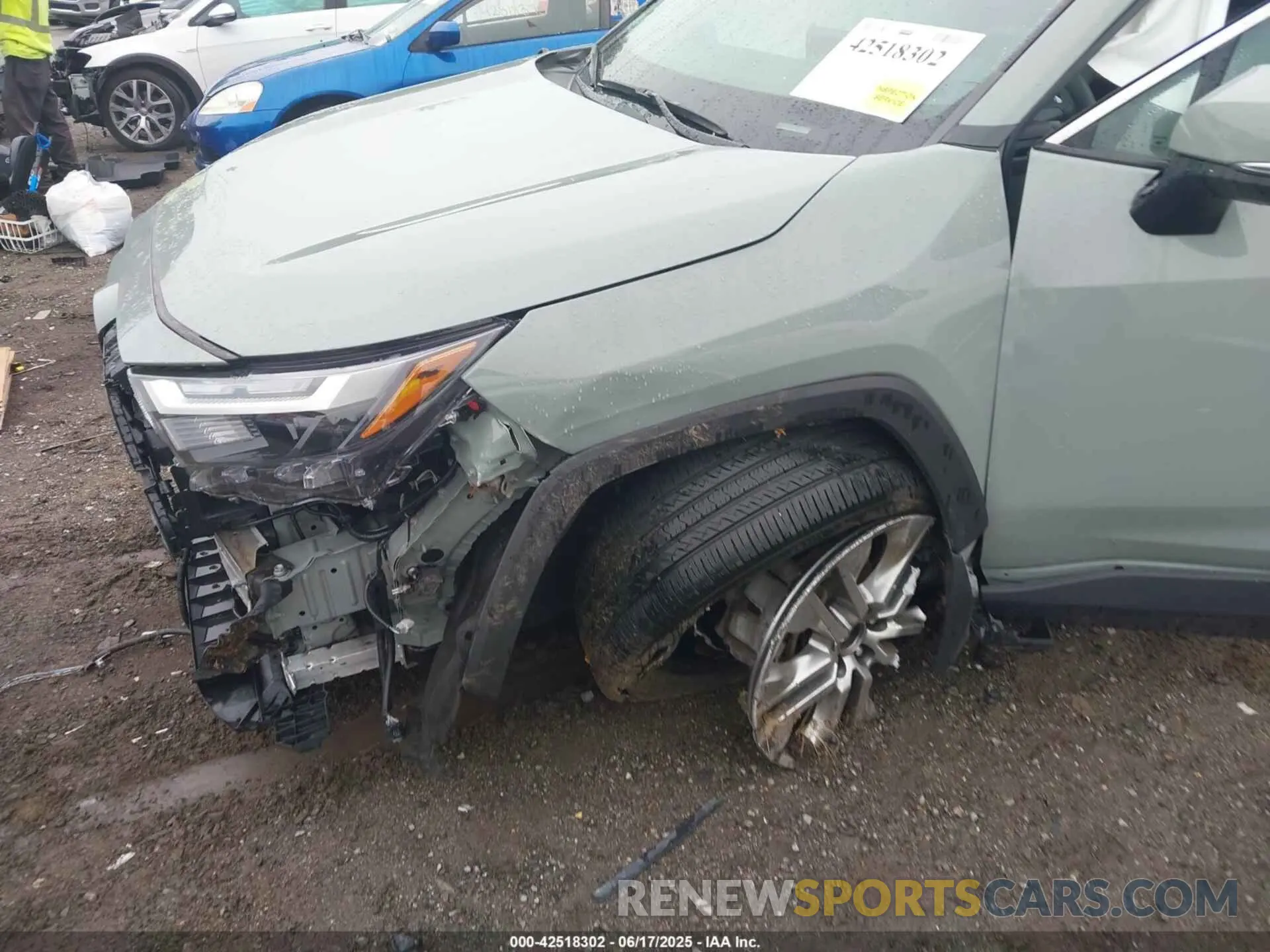 6 fotografías del automóvil dañado 2T3A1RFVXPW364683 TOYOTA RAV4 2023