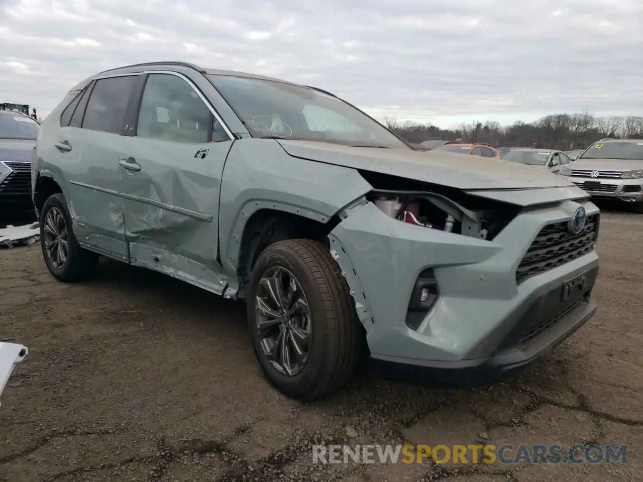 4 fotografías del automóvil dañado 2T3B6RFV0PW042561 TOYOTA RAV4 2023