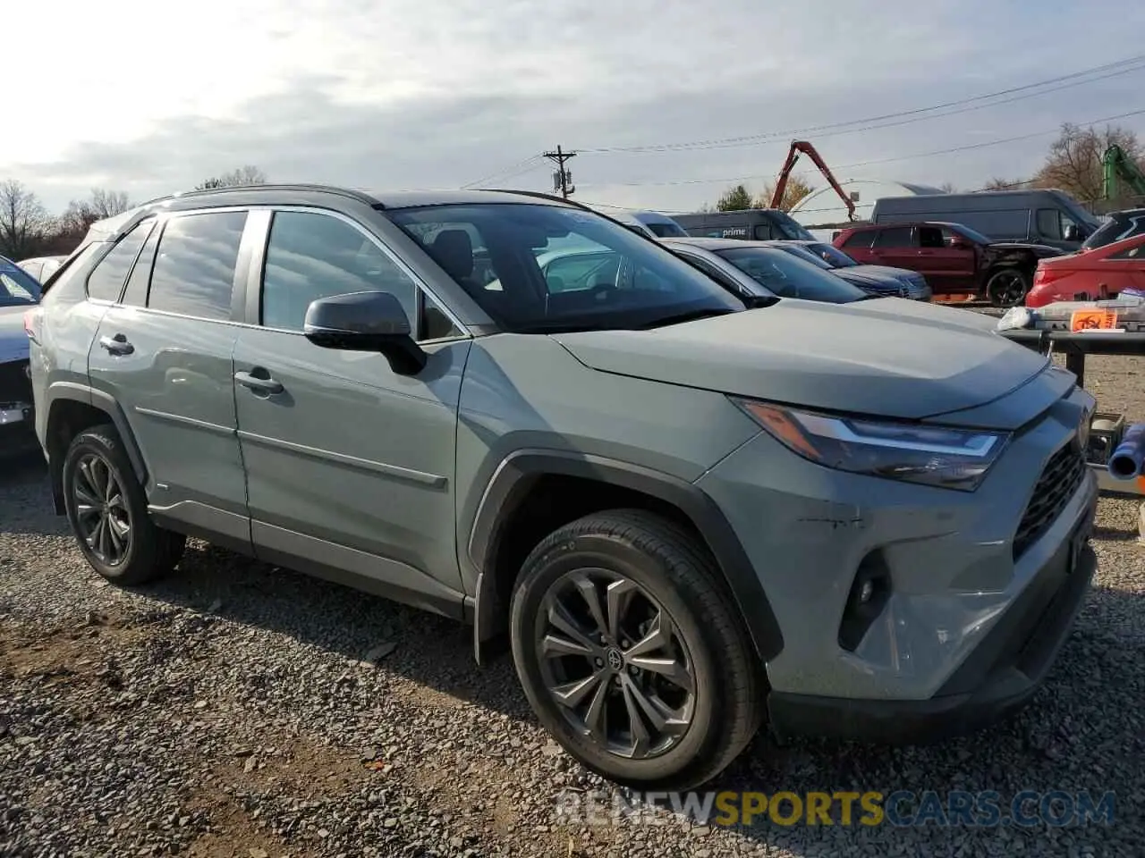 4 fotografías del automóvil dañado 2T3B6RFV1PW043296 TOYOTA RAV4 2023
