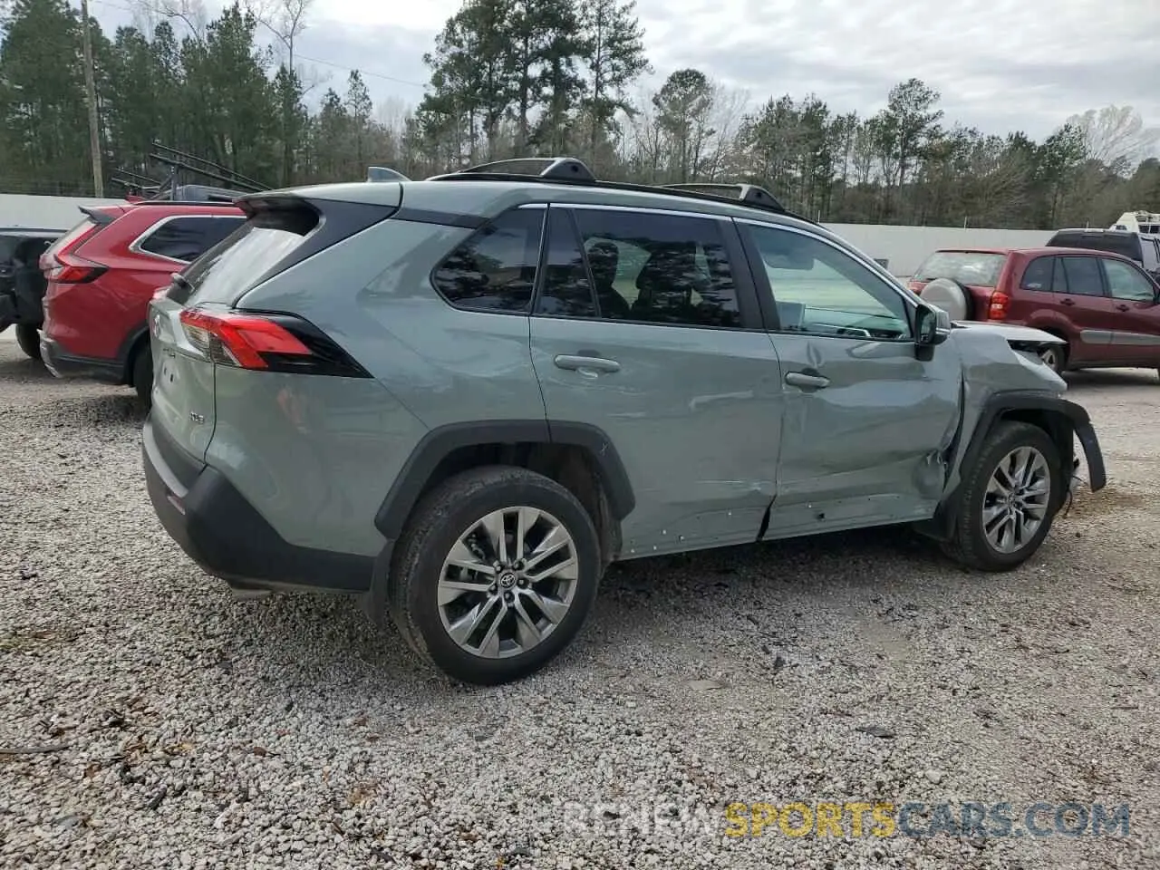 3 fotografías del automóvil dañado 2T3C1RFV0PW257666 TOYOTA RAV4 2023