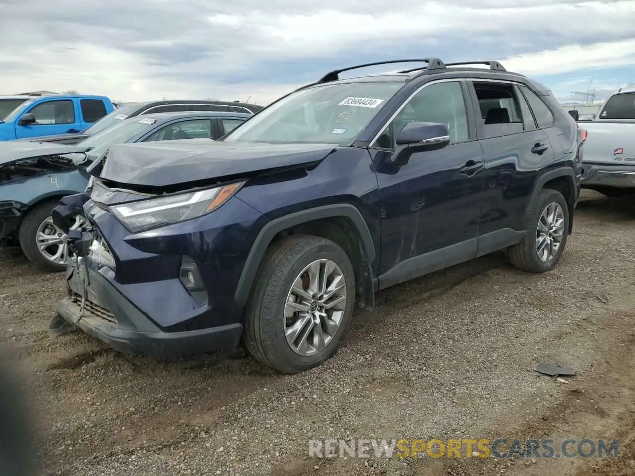 1 fotografías del automóvil dañado 2T3C1RFV1PW271916 TOYOTA RAV4 2023