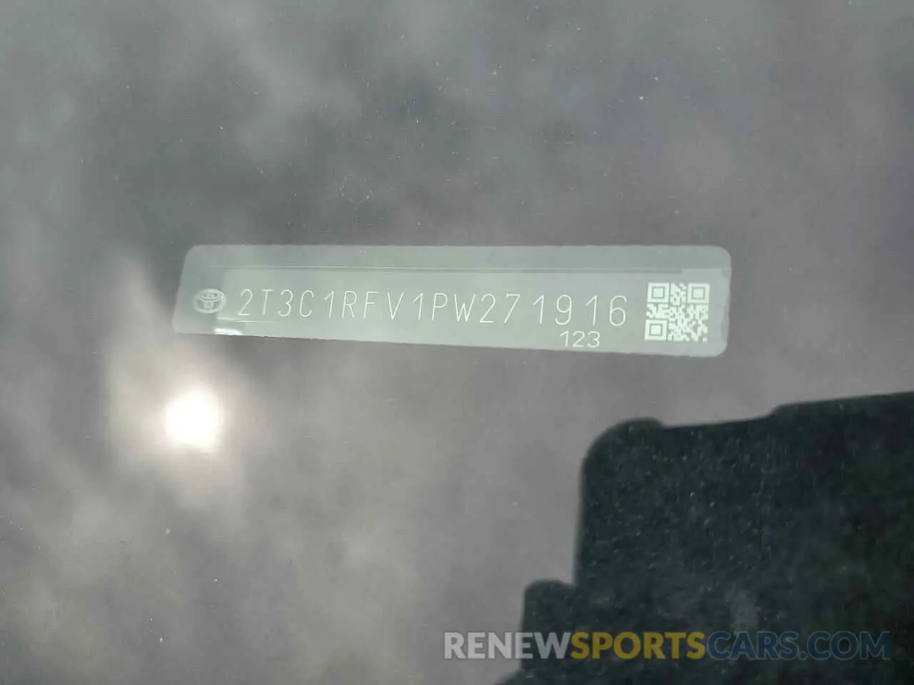 13 fotografías del automóvil dañado 2T3C1RFV1PW271916 TOYOTA RAV4 2023