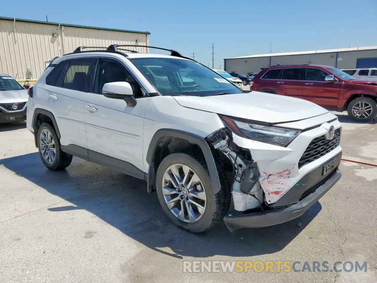 4 fotografías del automóvil dañado 2T3C1RFV2PW247785 TOYOTA RAV4 2023