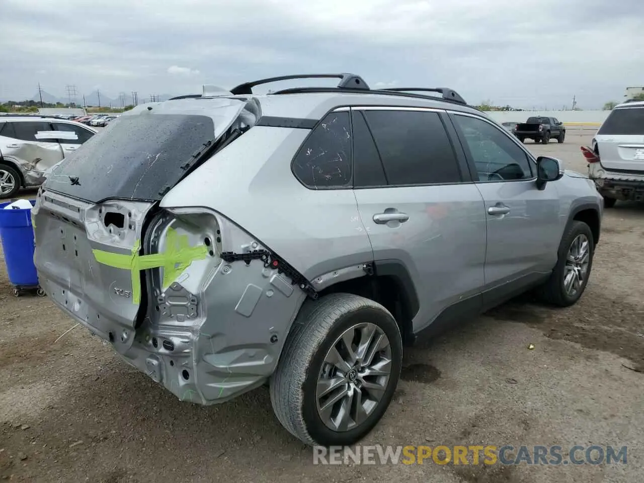 3 fotografías del automóvil dañado 2T3C1RFV2PW274162 TOYOTA RAV4 2023