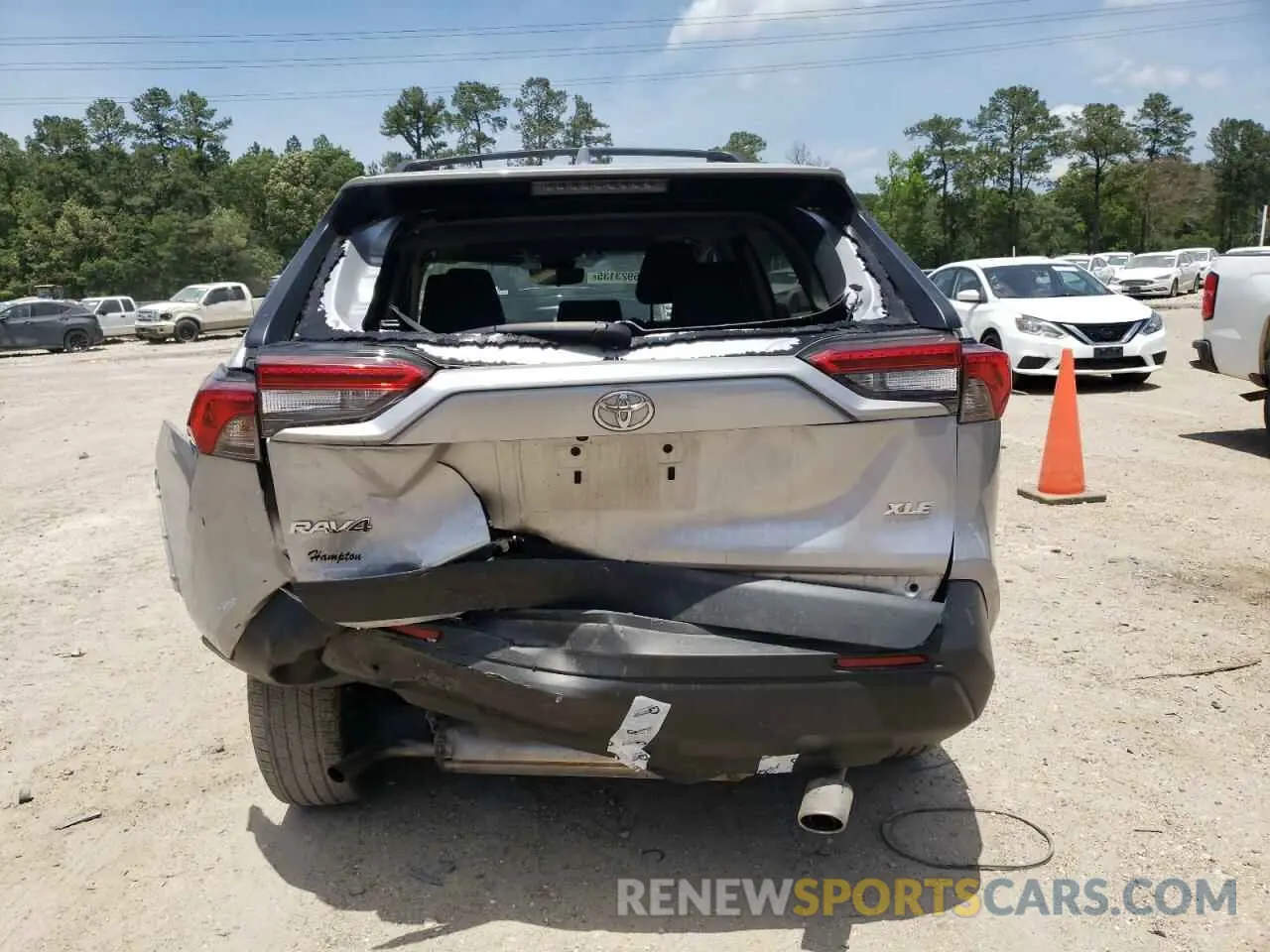 6 fotografías del automóvil dañado 2T3C1RFV2PW279426 TOYOTA RAV4 2023