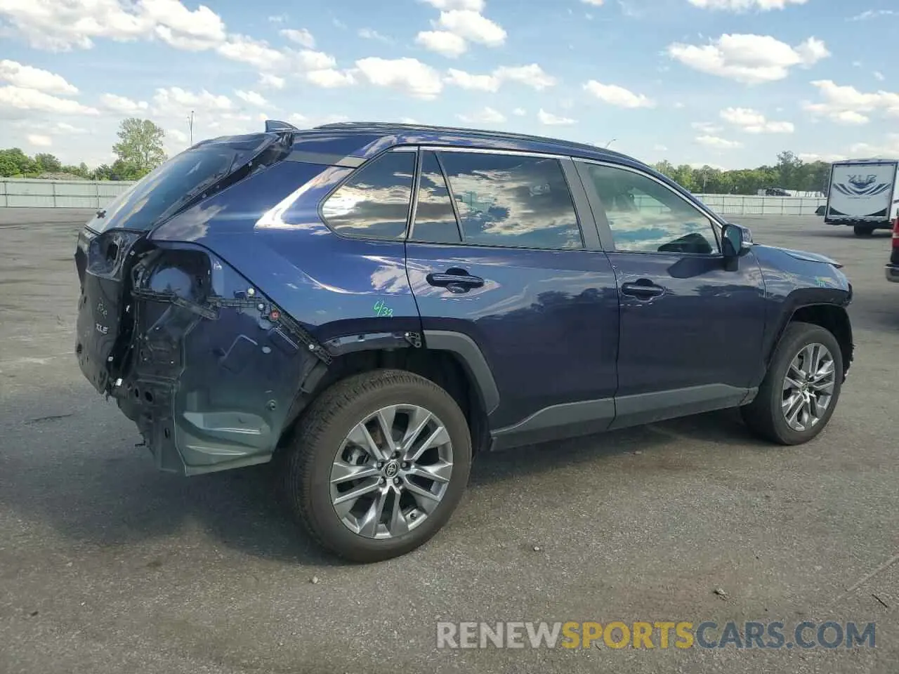 3 fotografías del automóvil dañado 2T3C1RFV3PW246094 TOYOTA RAV4 2023