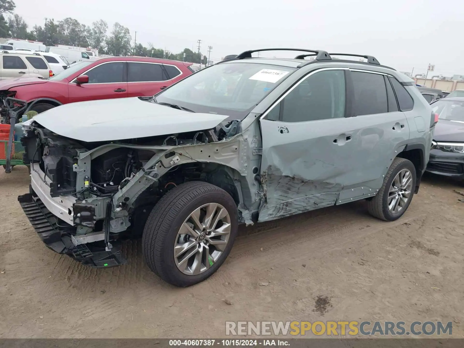 2 fotografías del automóvil dañado 2T3C1RFV3PW276681 TOYOTA RAV4 2023