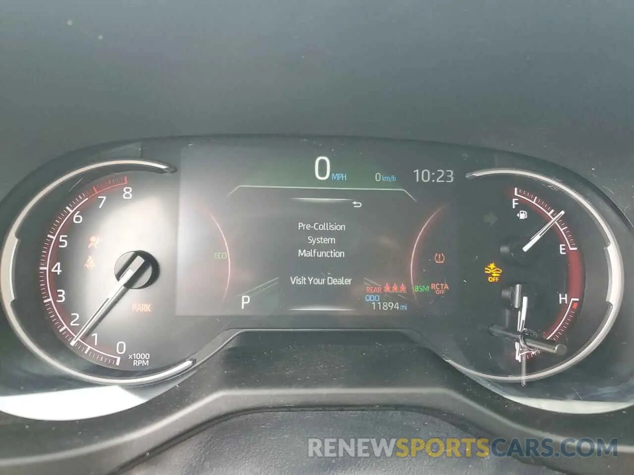 9 fotografías del automóvil dañado 2T3C1RFV5PW291392 TOYOTA RAV4 2023