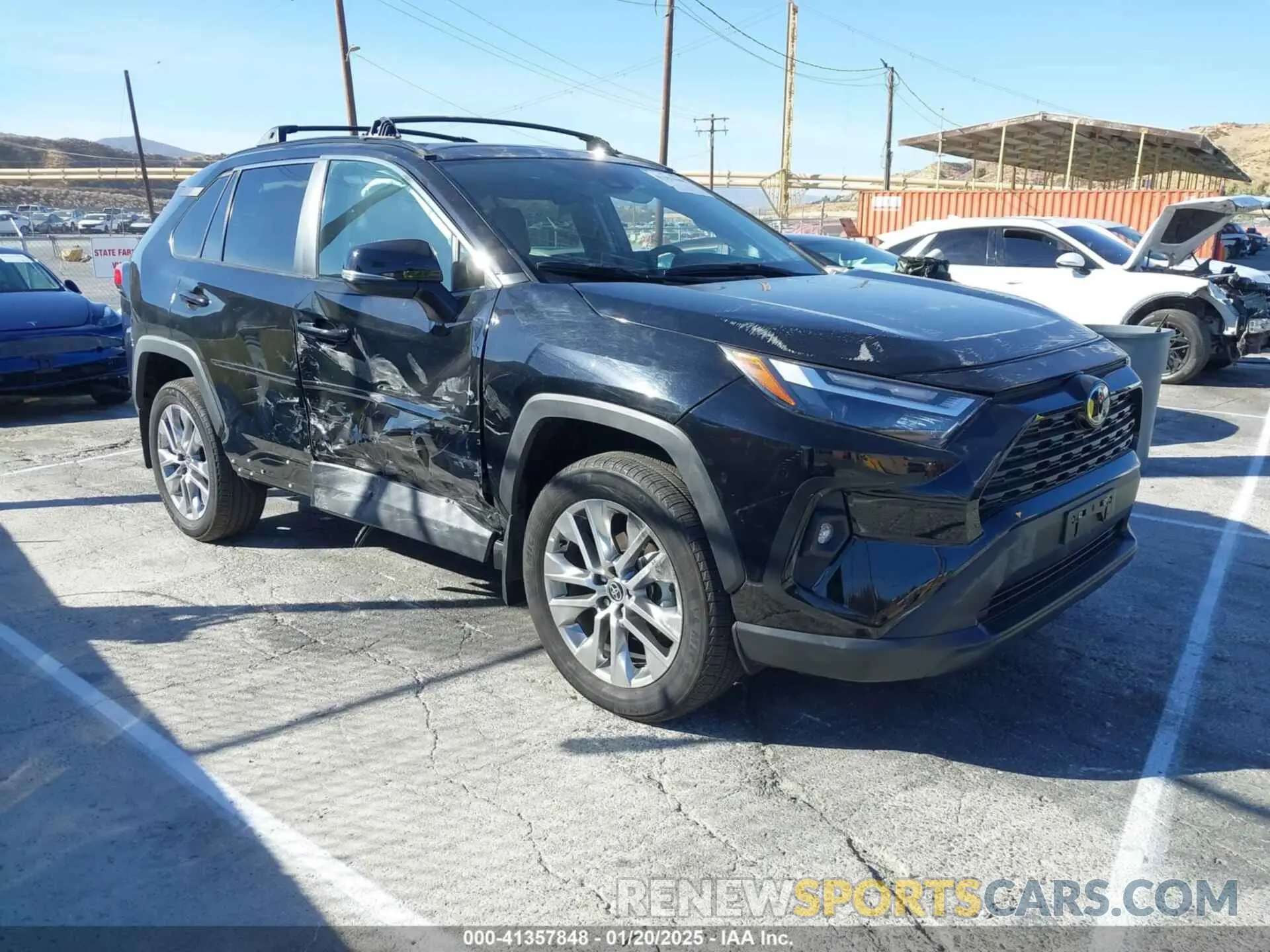 1 fotografías del automóvil dañado 2T3C1RFV6PW279834 TOYOTA RAV4 2023