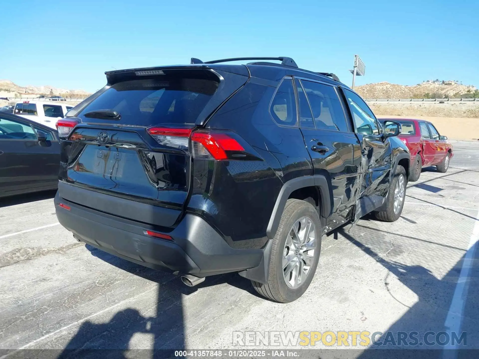 4 fotografías del automóvil dañado 2T3C1RFV6PW279834 TOYOTA RAV4 2023