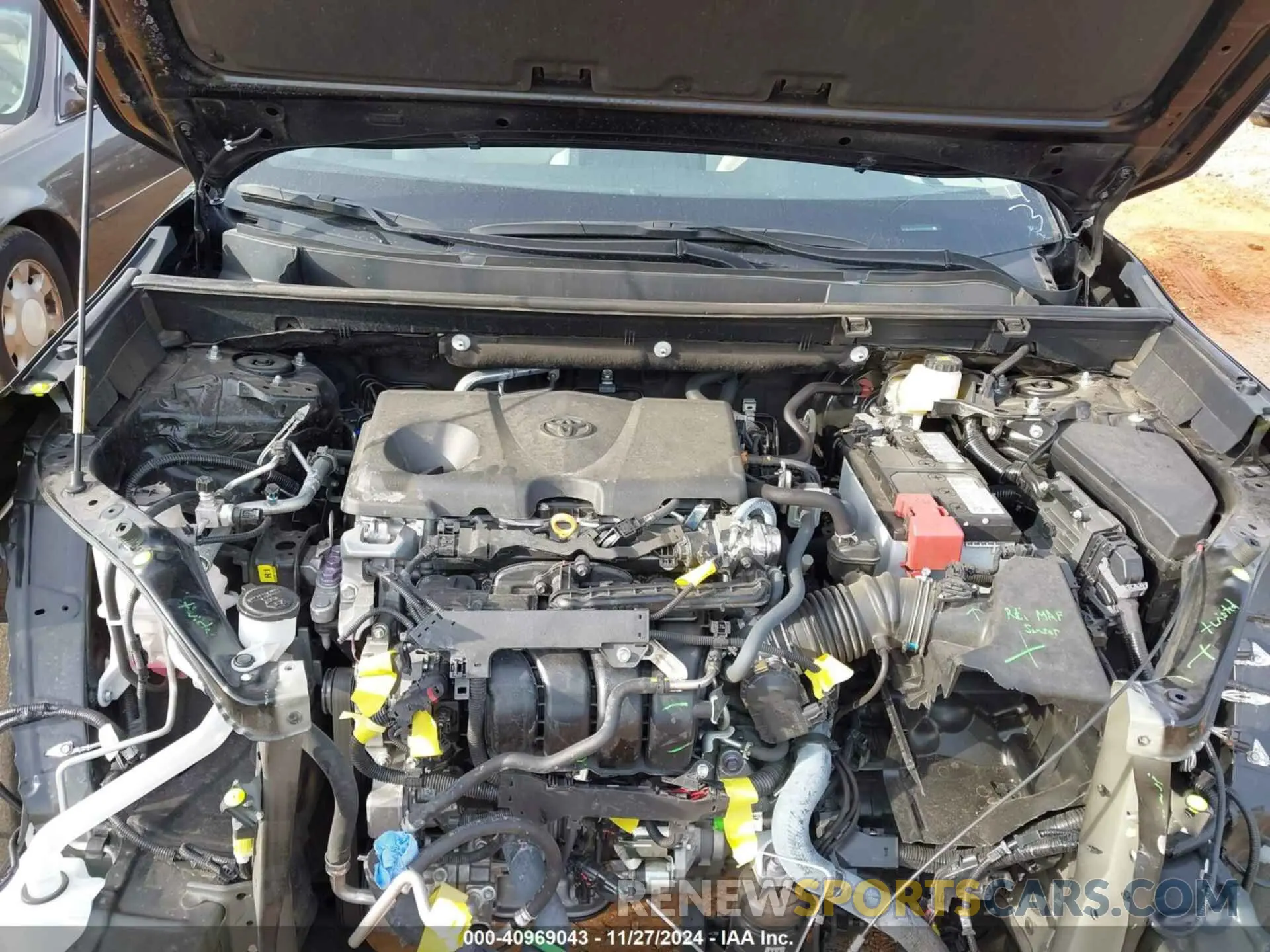 10 fotografías del automóvil dañado 2T3C1RFV7PC228036 TOYOTA RAV4 2023