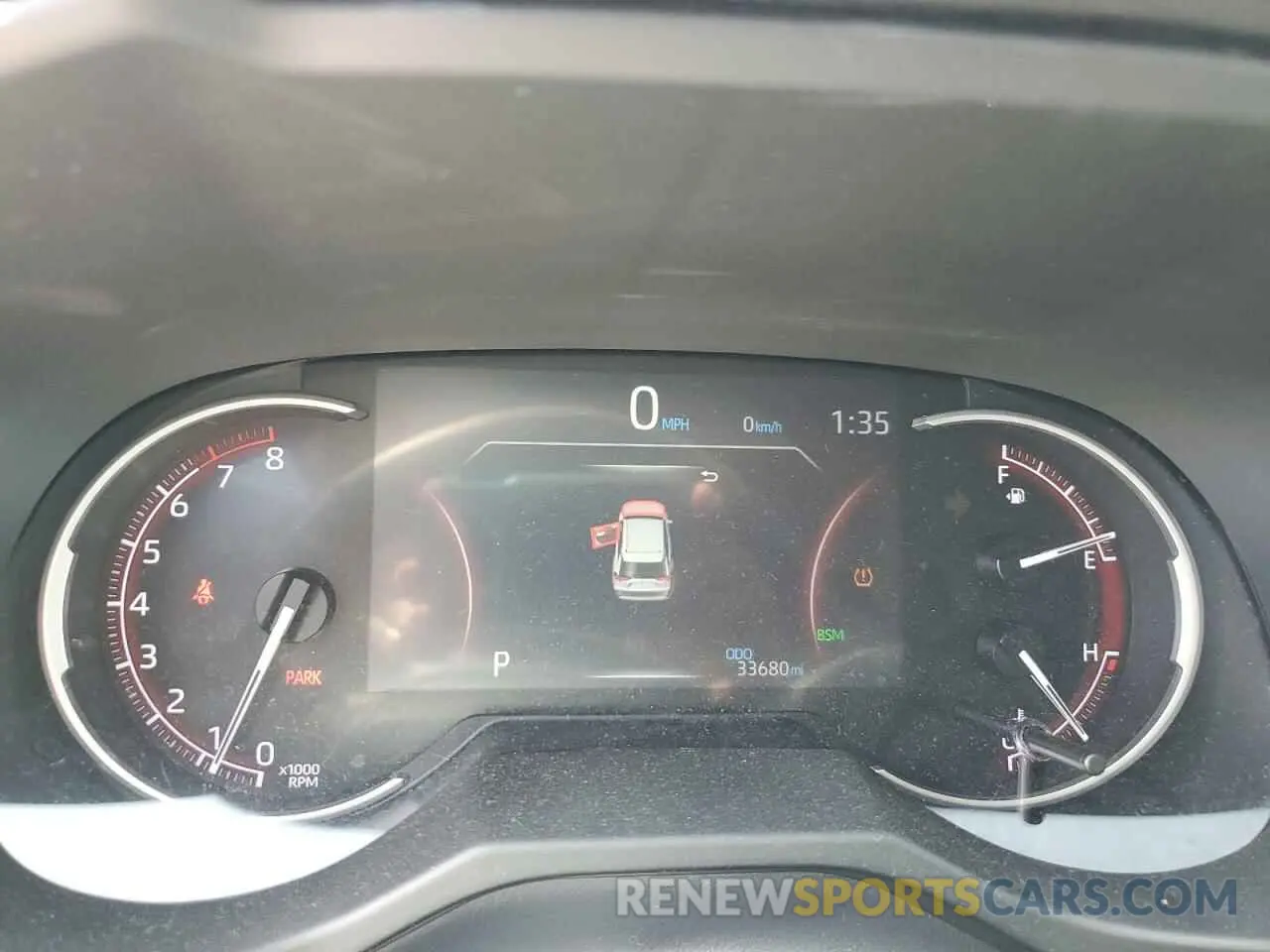 9 fotografías del automóvil dañado 2T3C1RFV7PW255039 TOYOTA RAV4 2023