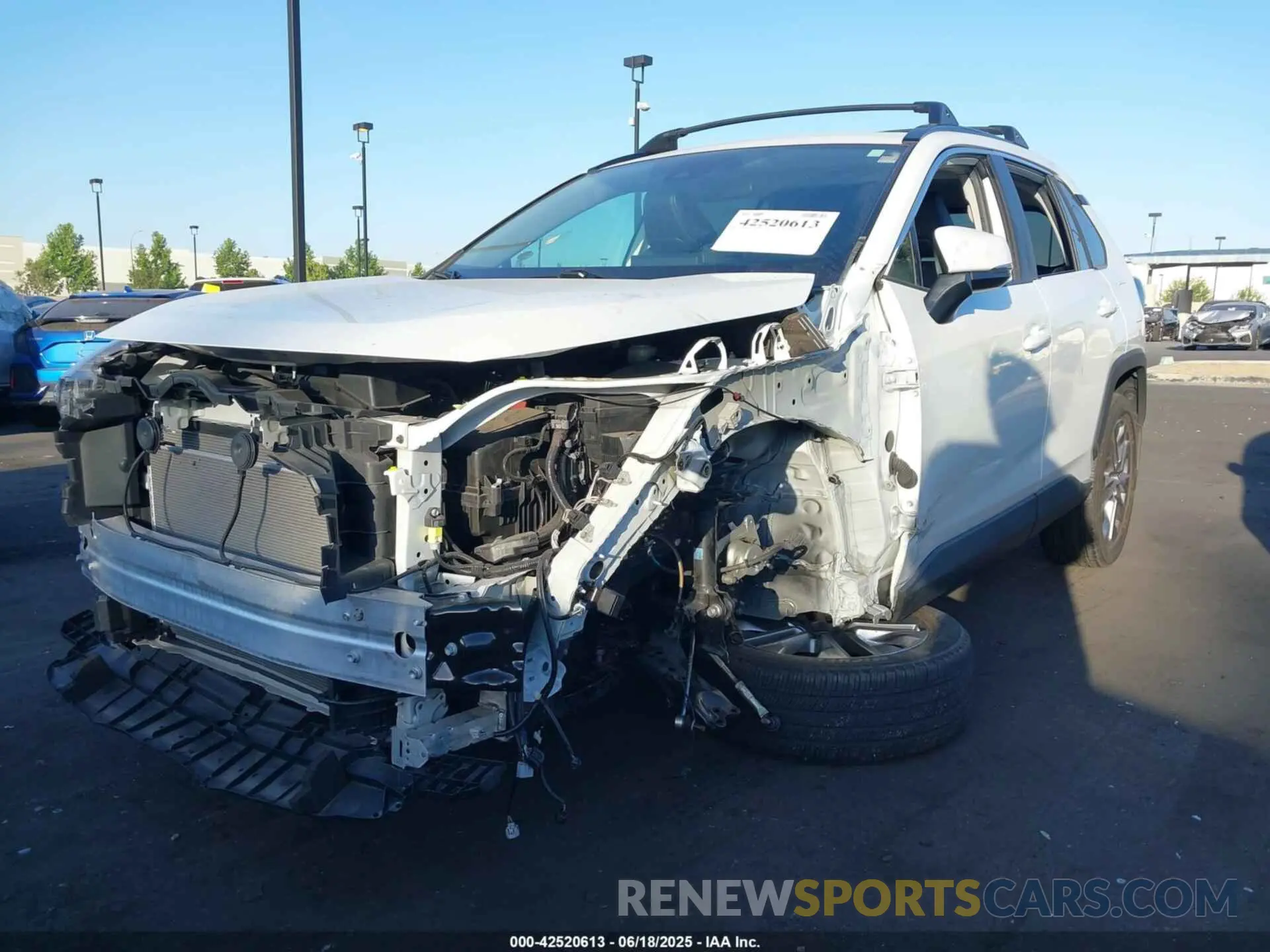 6 fotografías del automóvil dañado 2T3C1RFV7PW276165 TOYOTA RAV4 2023