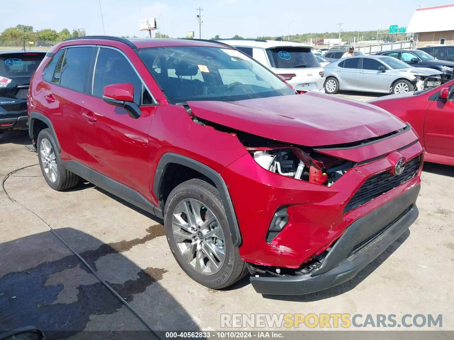 1 fotografías del automóvil dañado 2T3C1RFV7PW290146 TOYOTA RAV4 2023