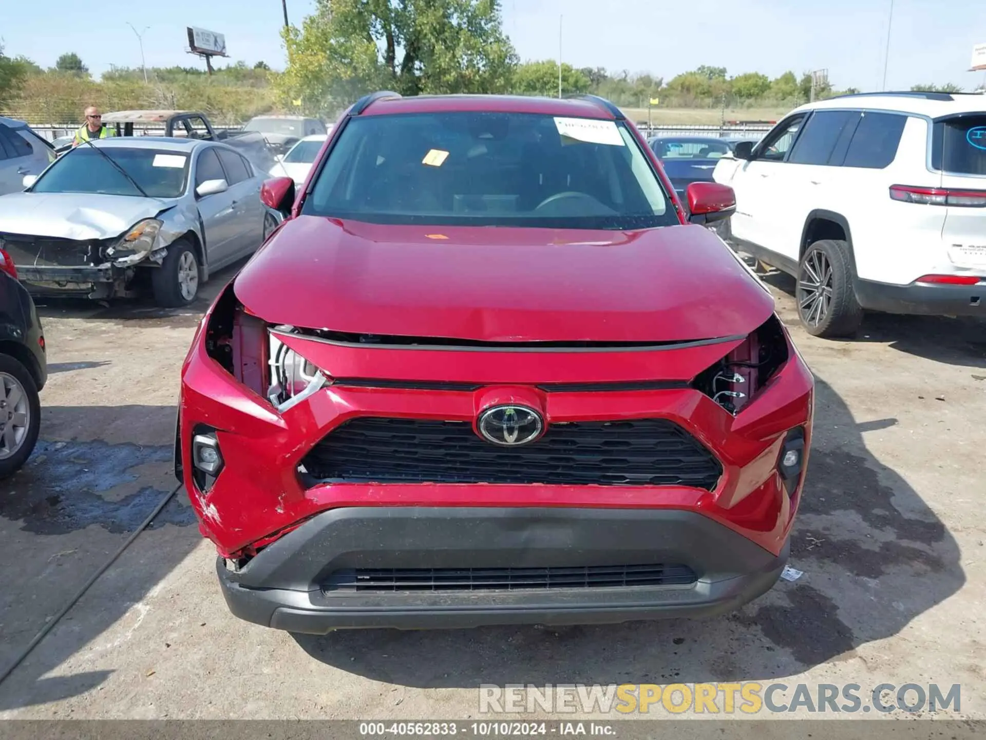 13 fotografías del automóvil dañado 2T3C1RFV7PW290146 TOYOTA RAV4 2023