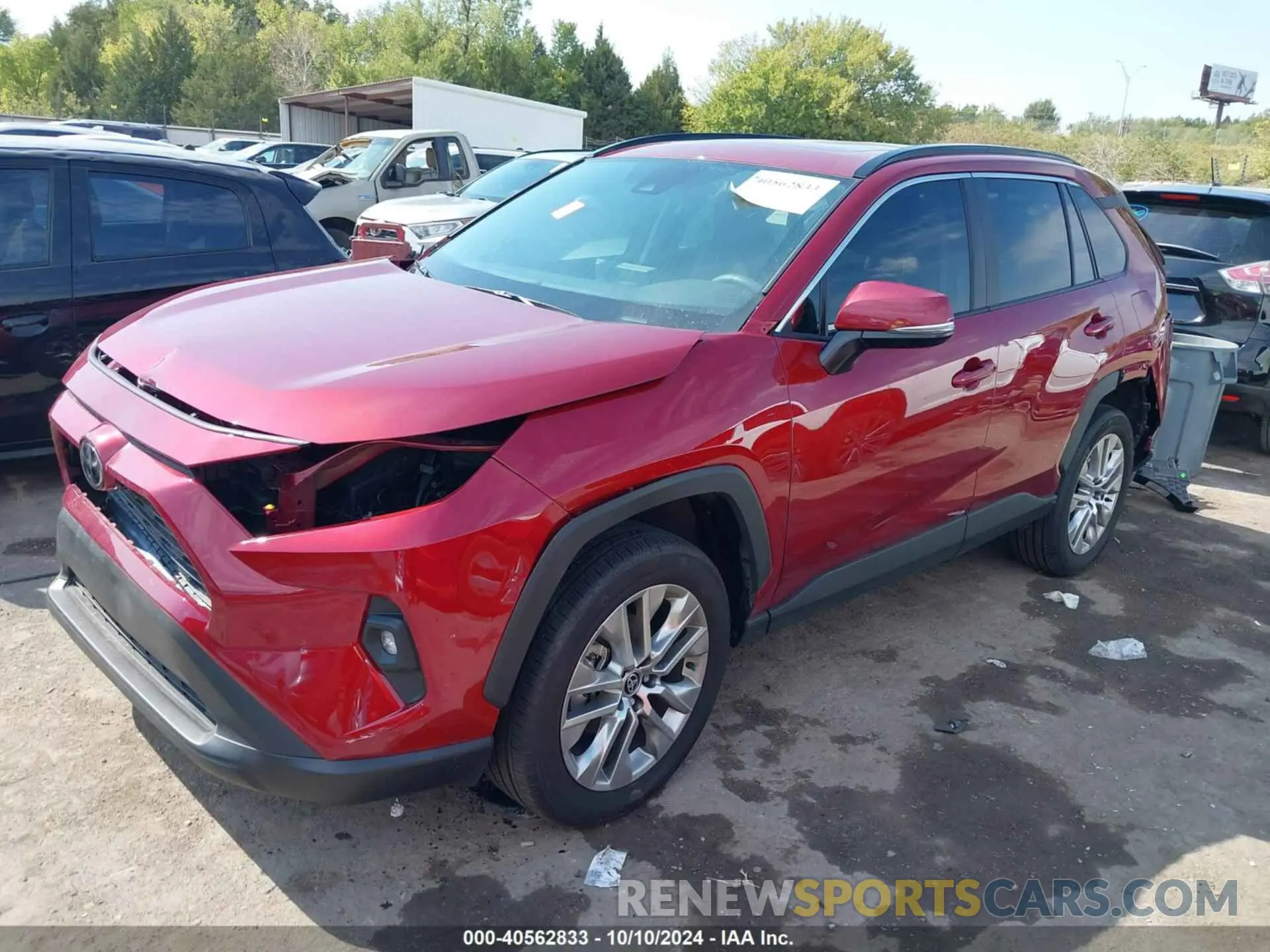 2 fotografías del automóvil dañado 2T3C1RFV7PW290146 TOYOTA RAV4 2023