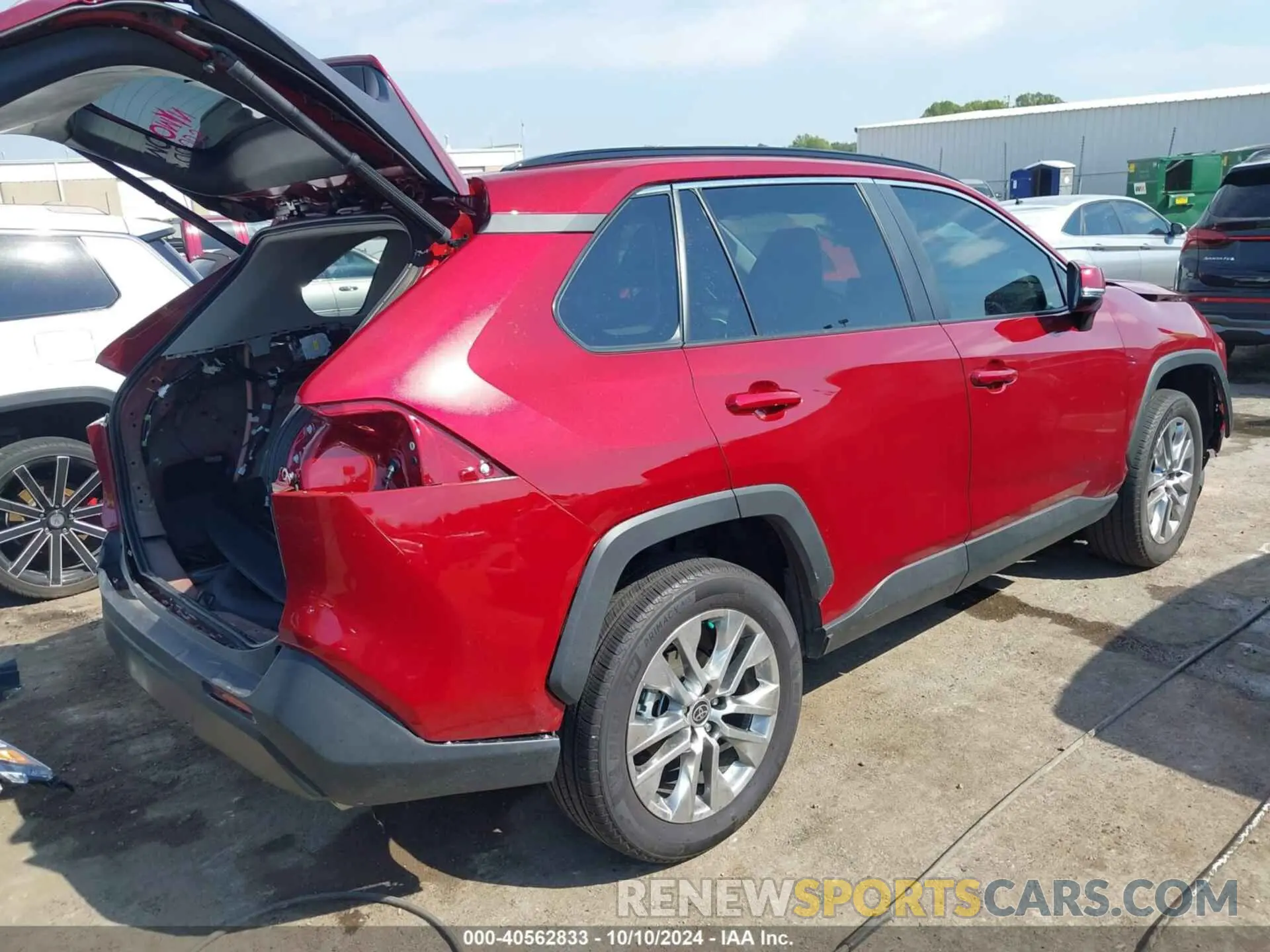 4 fotografías del automóvil dañado 2T3C1RFV7PW290146 TOYOTA RAV4 2023