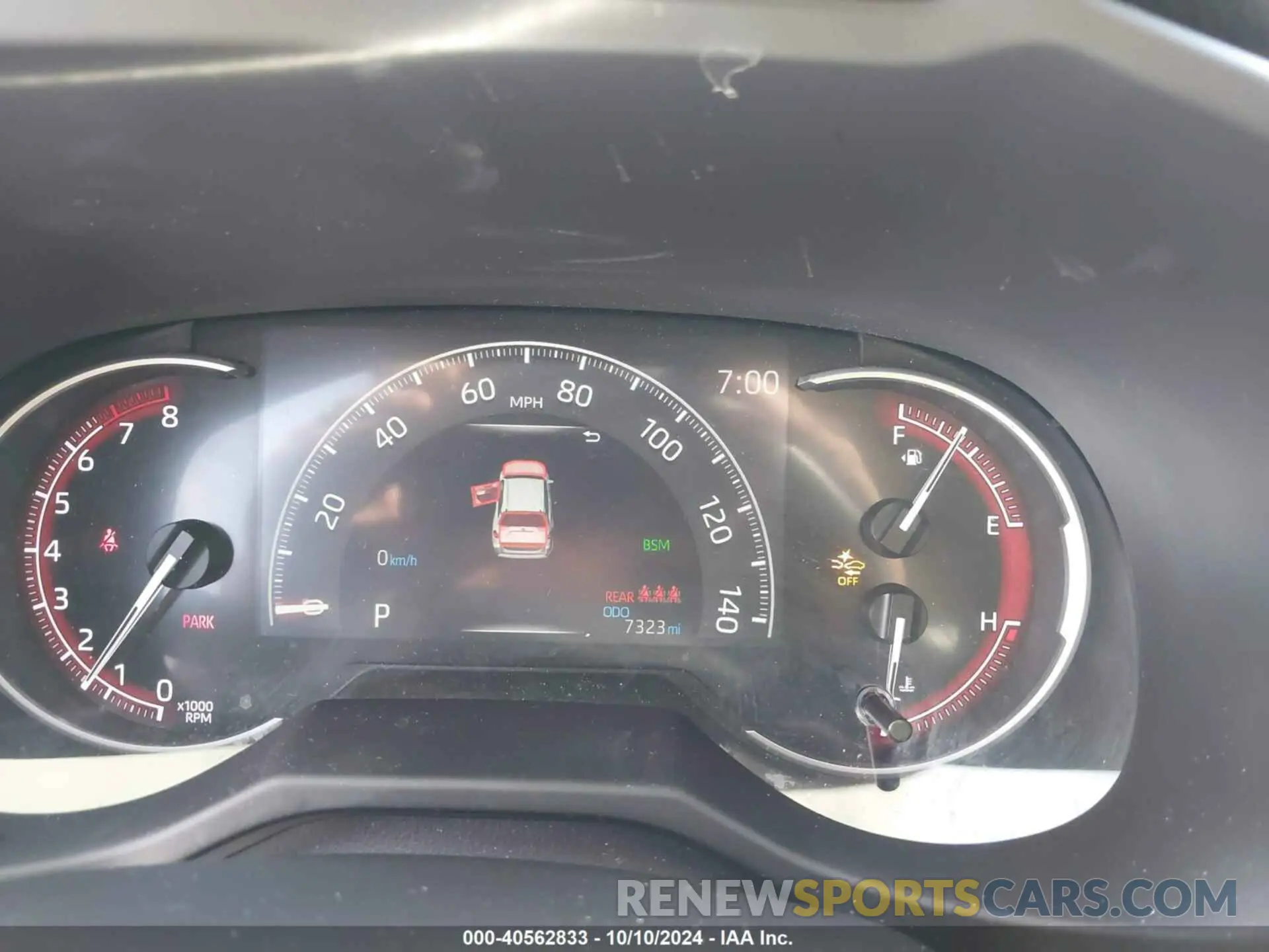 7 fotografías del automóvil dañado 2T3C1RFV7PW290146 TOYOTA RAV4 2023